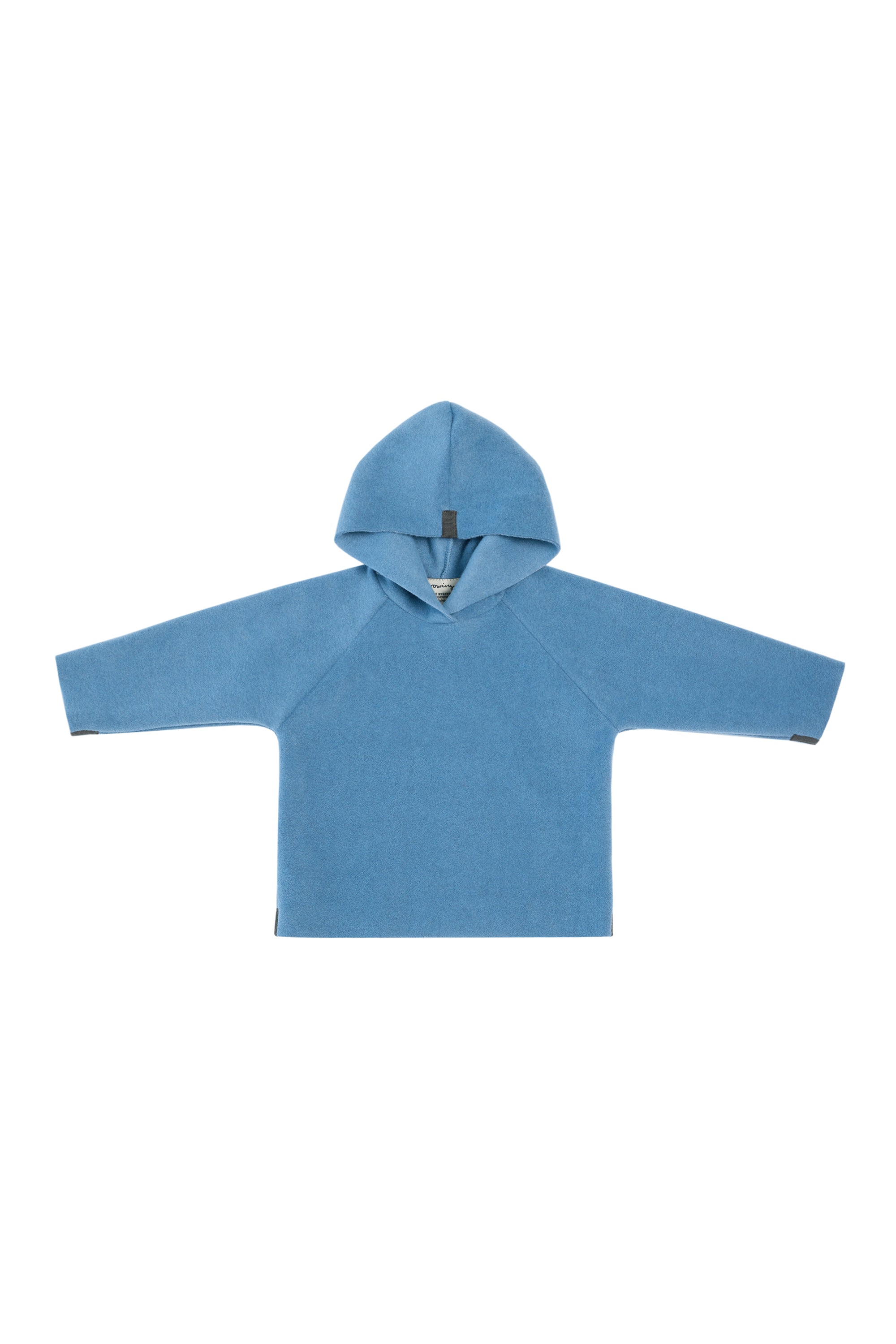 GROWING UP FLEECE BLOUSE HOOD TODDLER -108 GU BLUSER DUSTY BLUE 794
