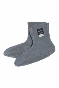 FLEECE SOCKS MEN - 2025C - GREY