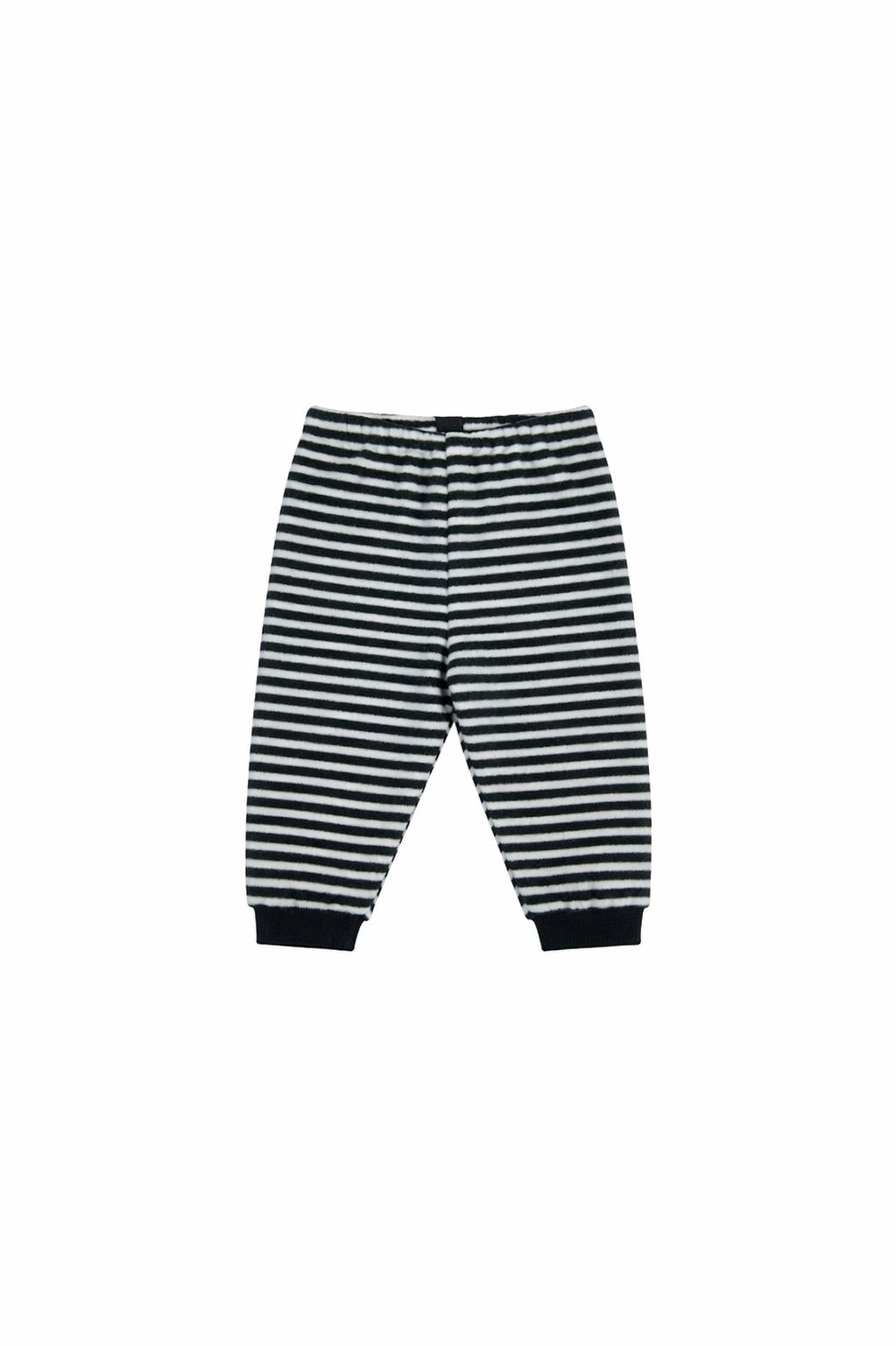 GROWING UP FLEECE TROUSERS BABY - 216 GU BUKSER STRIPES B&W 673