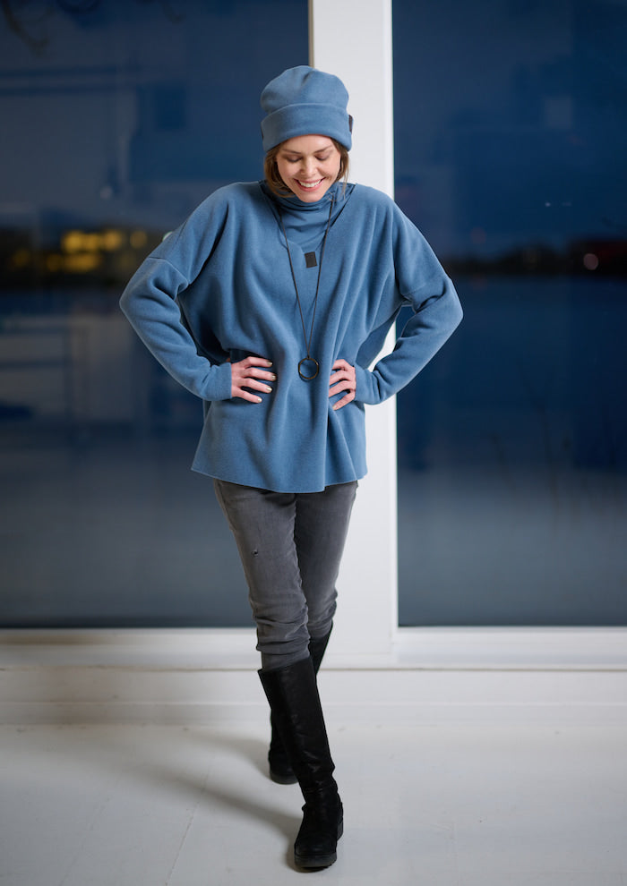 HENRIETTE STEFFENSEN COPENHAGEN HAT BEANIE - 4071 HATS DUSTY BLUE 794