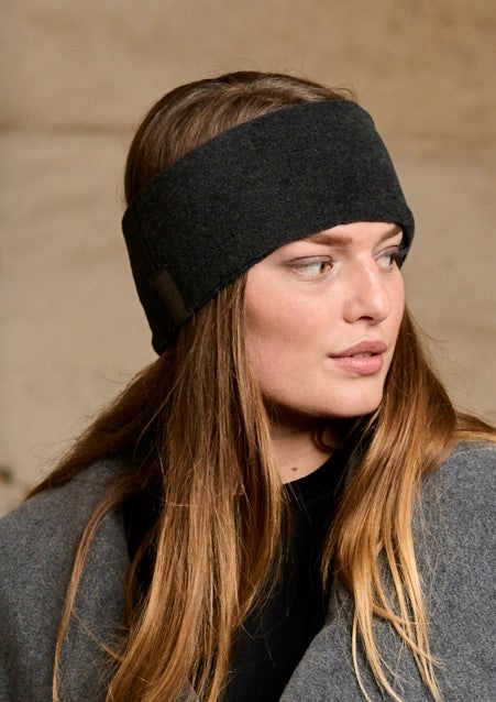HENRIETTE STEFFENSEN COPENHAGEN HEADBAND - 5040 HATS SOFT BLACK 914