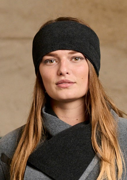 HENRIETTE STEFFENSEN COPENHAGEN HEADBAND - 5040 HATS SOFT BLACK 914