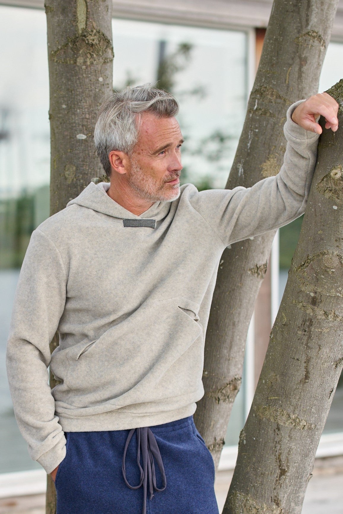 CARL BY STEFFENSEN COPENHAGEN HOODIE - 1023C BLOUSES & SWEATERS SAND 805