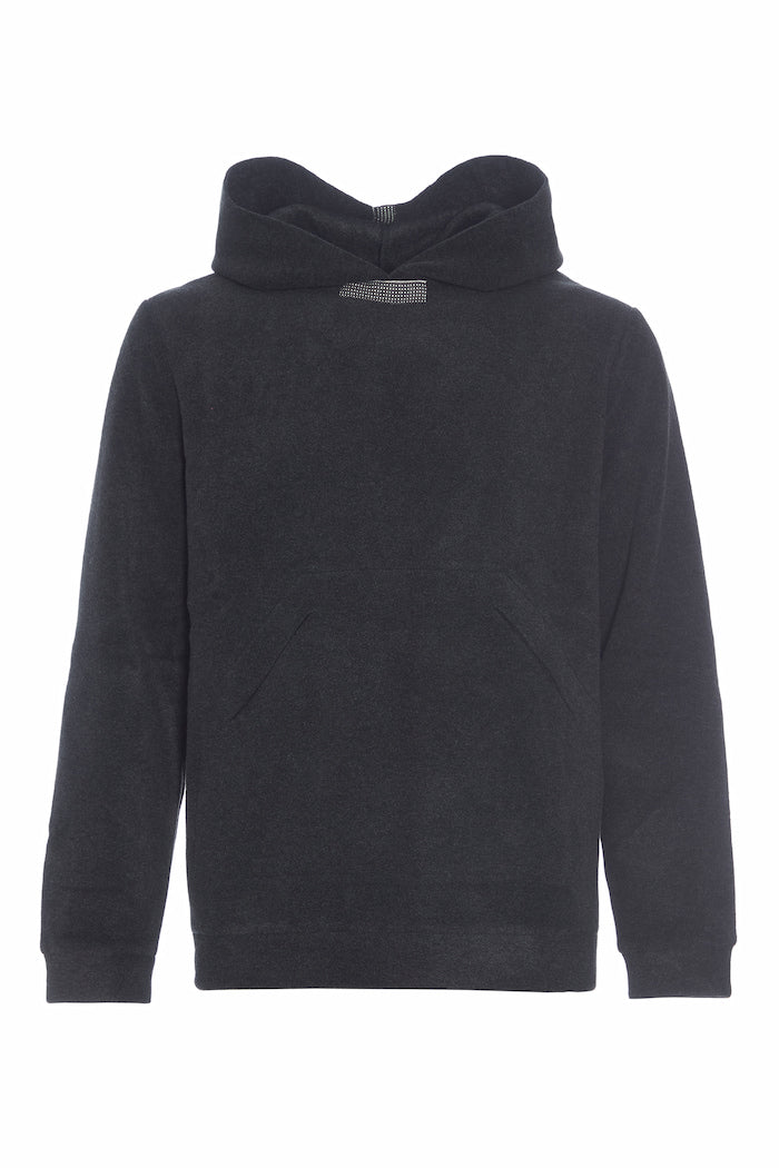 CARL BY STEFFENSEN COPENHAGEN HOODIE - 1023C BLOUSES & SWEATERS SOFT BLACK 914