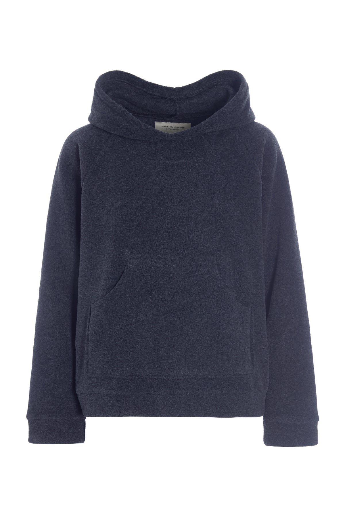 HENRIETTE STEFFENSEN COPENHAGEN HOODIE - 1383 HOODIES EVENING BLUE 690