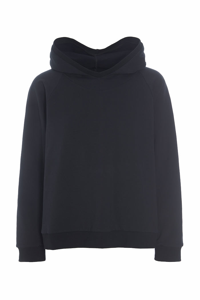 HENRIETTE STEFFENSEN COPENHAGEN HOODIE - 71014 HOODIES BLACK 900