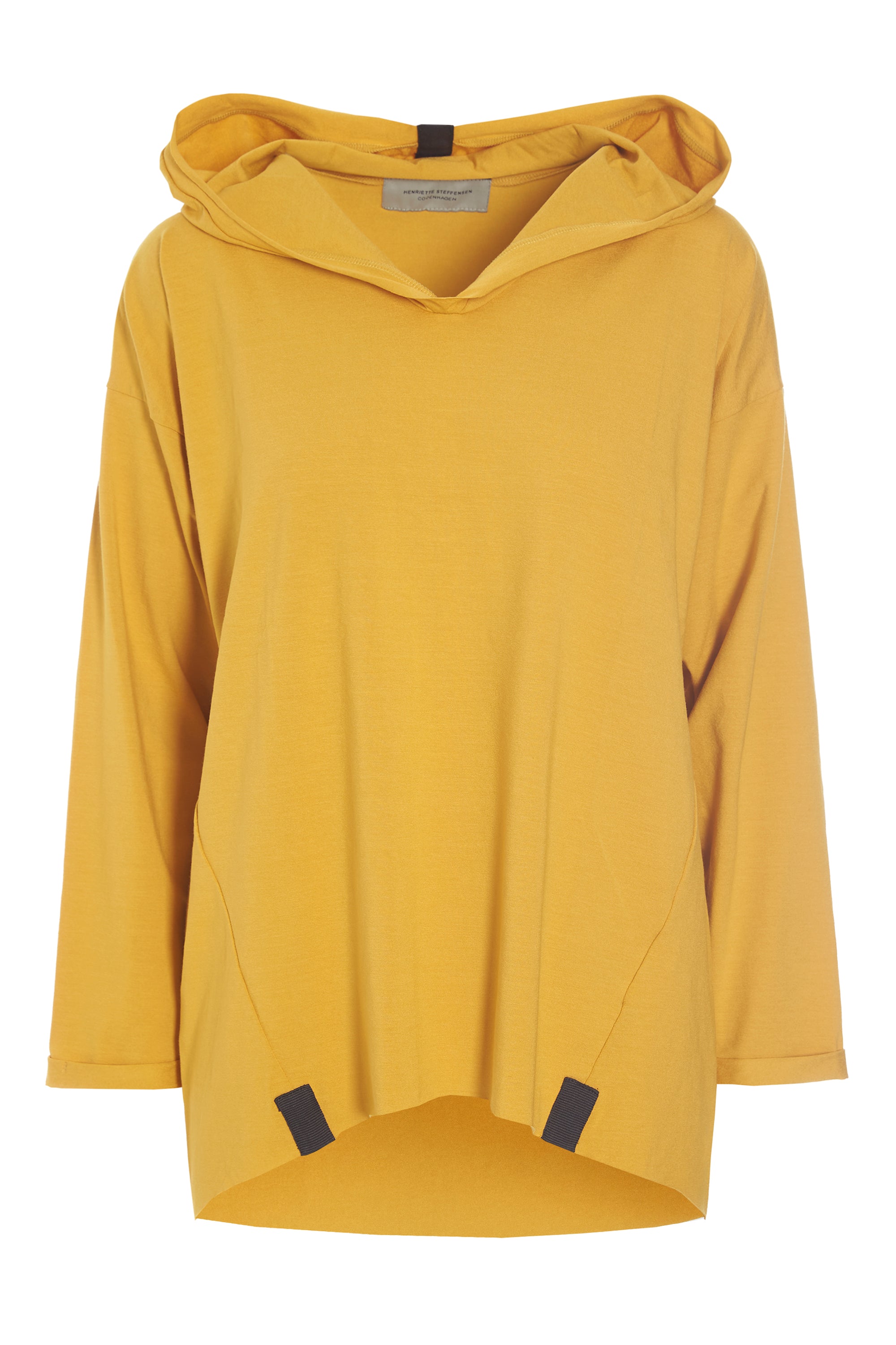 HENRIETTE STEFFENSEN COPENHAGEN HOODIE BLOUSE - 96067 HOODIES SAFRAN 701