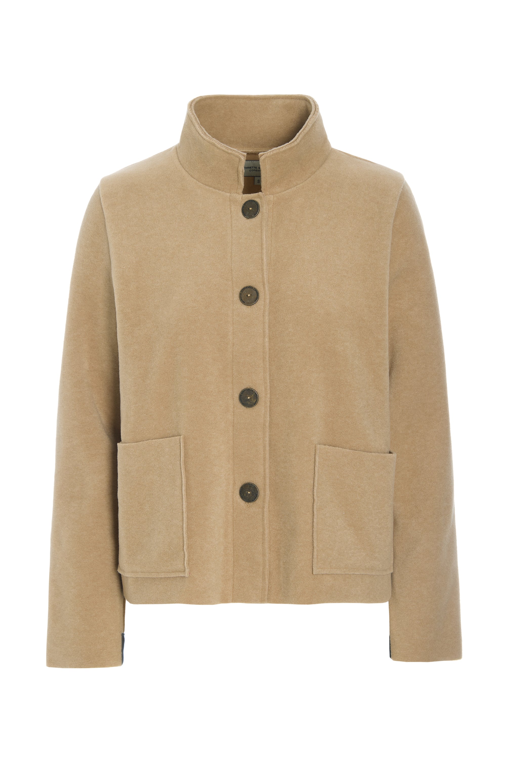 HENRIETTE STEFFENSEN COPENHAGEN JACKET - 7164 CARDIGANS CAMEL 815