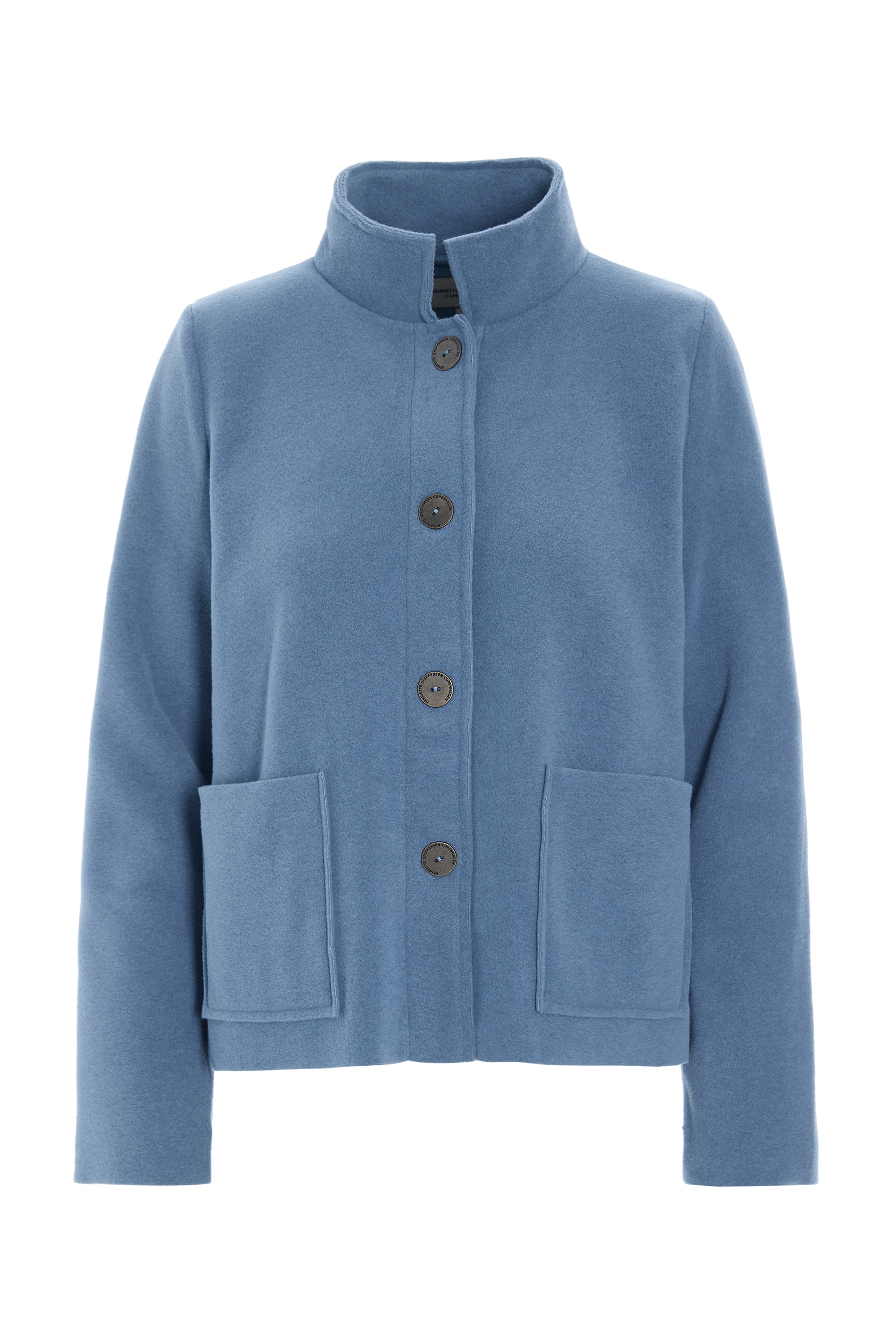 HENRIETTE STEFFENSEN COPENHAGEN JACKET - 7164 CARDIGANS DUSTY BLUE 794