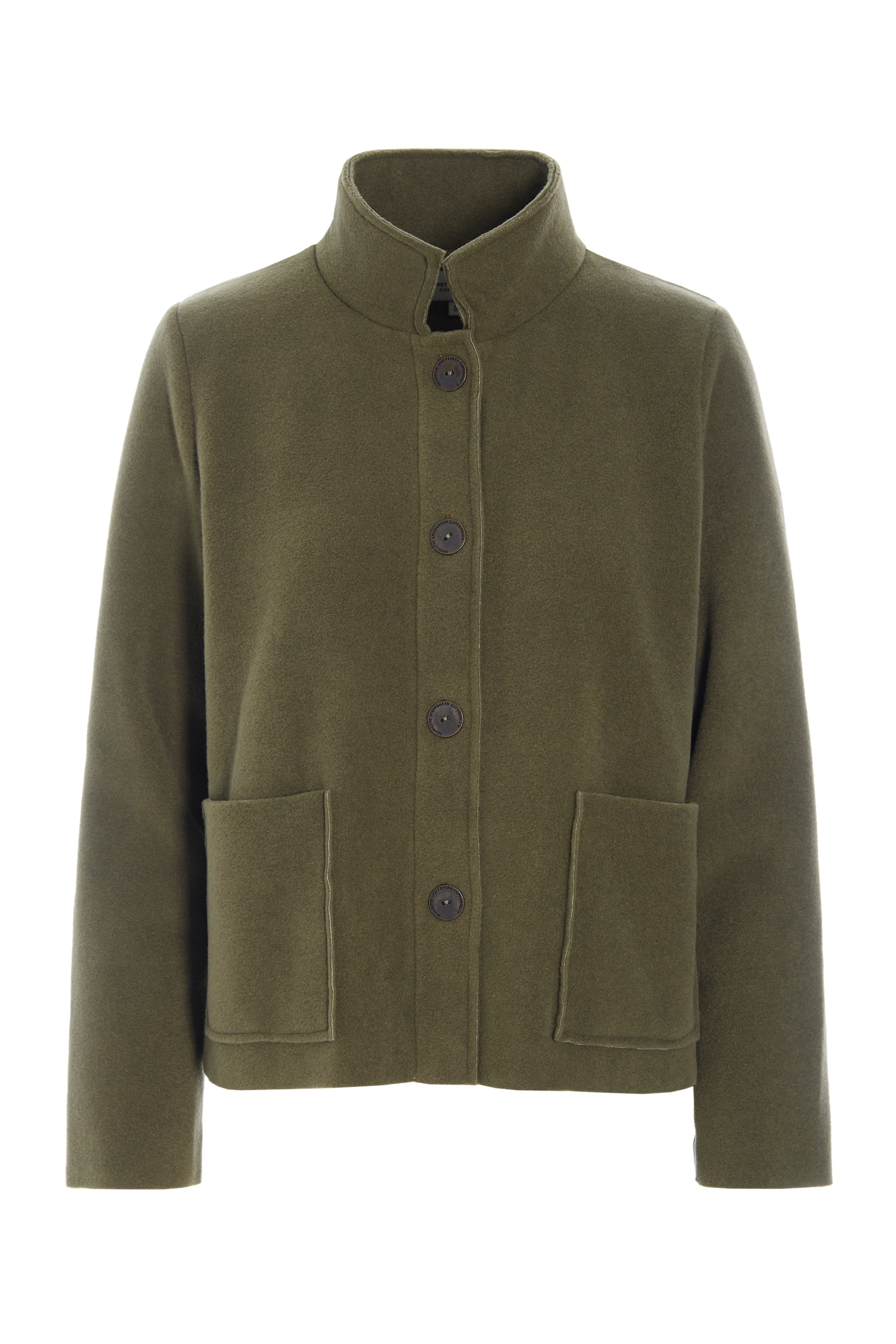HENRIETTE STEFFENSEN COPENHAGEN JACKET - 7164 CARDIGANS MOSS 611