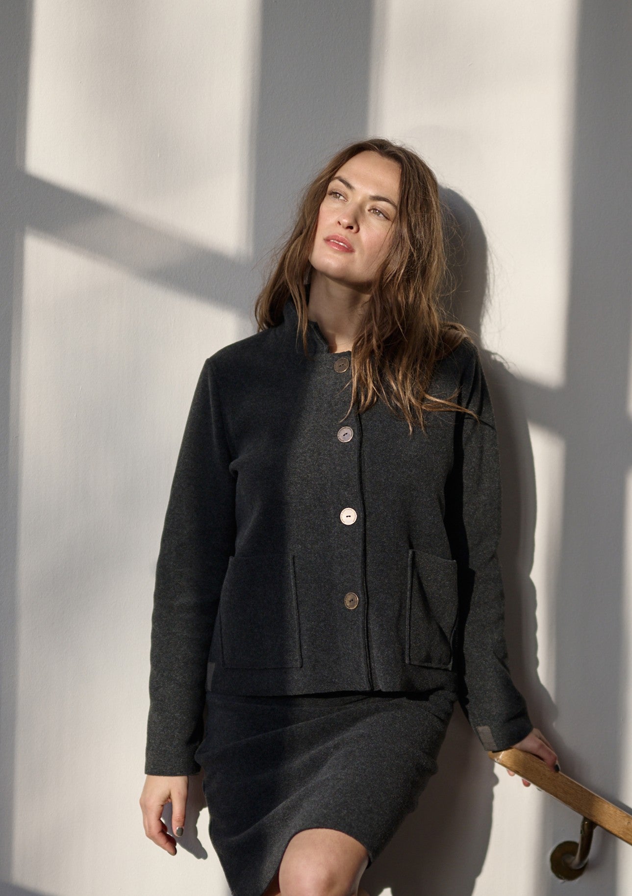 HENRIETTE STEFFENSEN COPENHAGEN JACKET - 7164 CARDIGANS SOFT BLACK 914