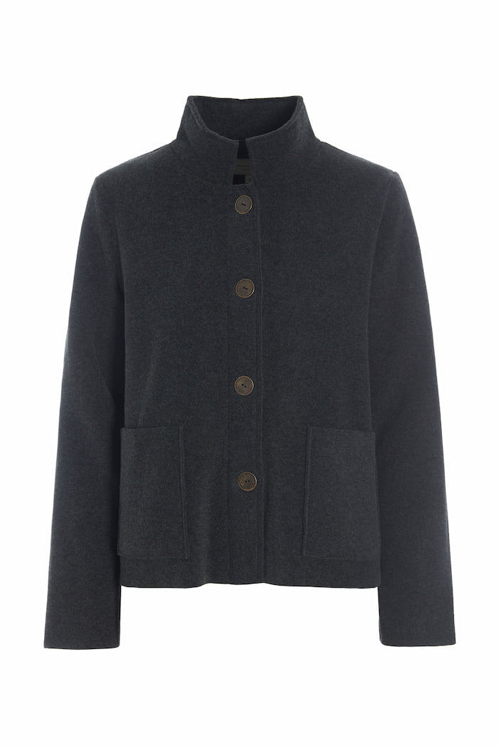 HENRIETTE STEFFENSEN COPENHAGEN JACKET - 7164 CARDIGANS SOFT BLACK 914