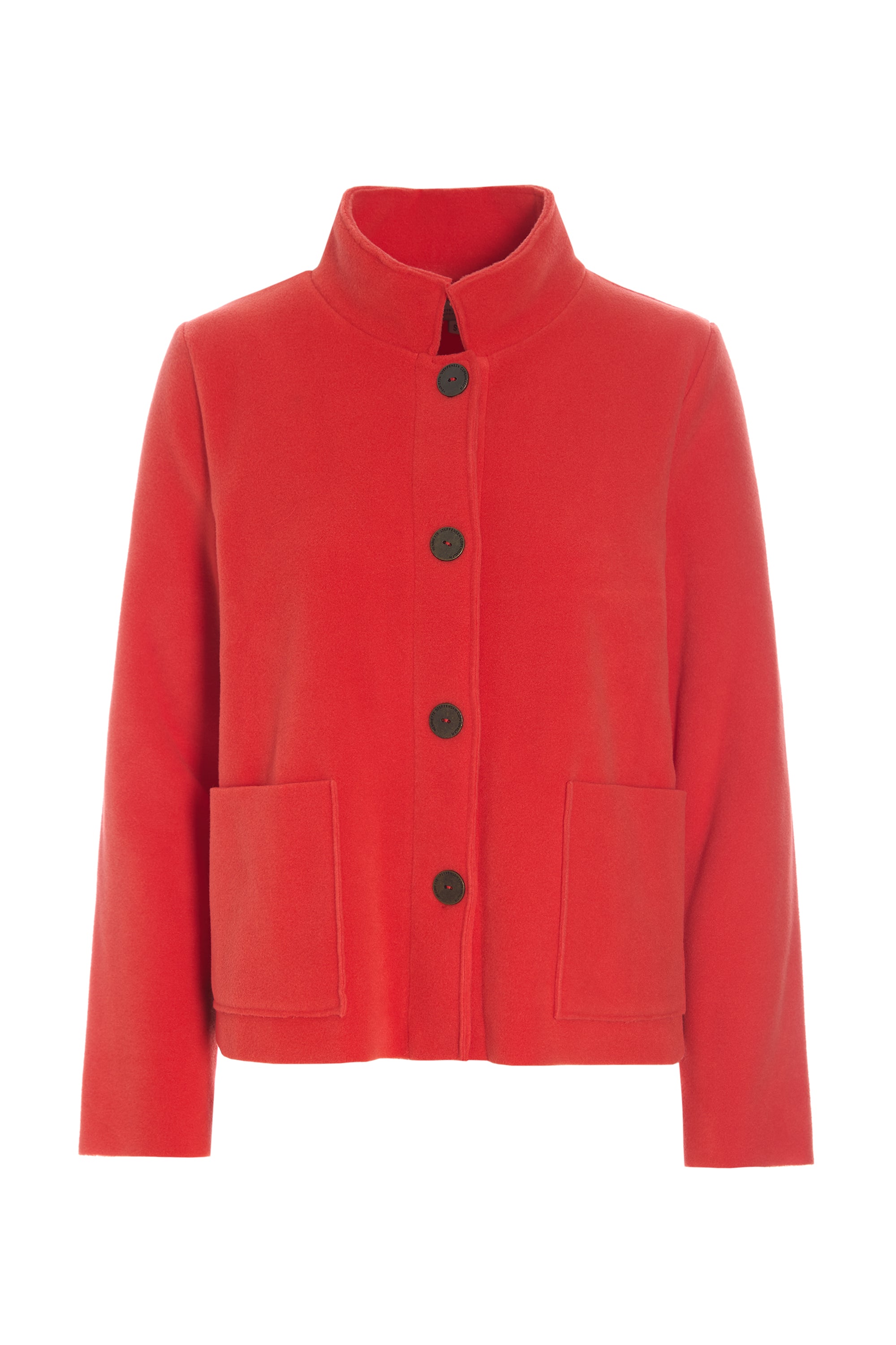 HENRIETTE STEFFENSEN COPENHAGEN JACKET - 7164 CARDIGANS TOMATO 845