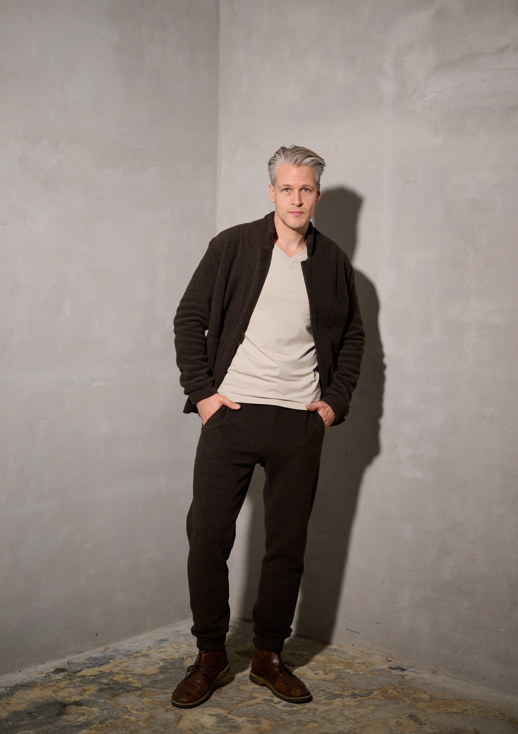 CARL BY STEFFENSEN COPENHAGEN JOGGING PANTS - 1022C JOGGING CHOKOLATE 844