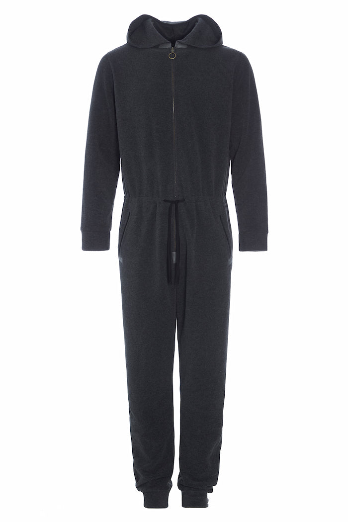 CARL BY STEFFENSEN COPENHAGEN JUMPSUIT MEN - 2900C JUMPSUITS SOFT BLACK 914