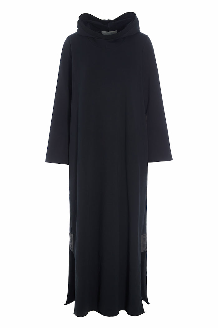 HENRIETTE STEFFENSEN COPENHAGEN KAFTAN DRESS - 73005 KJOLER BLACK 900