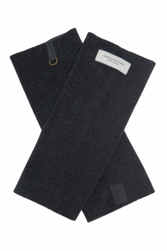 HENRIETTE STEFFENSEN COPENHAGEN LEG WARMER - 4087 ANKEL WARMERS SOFT BLACK 914