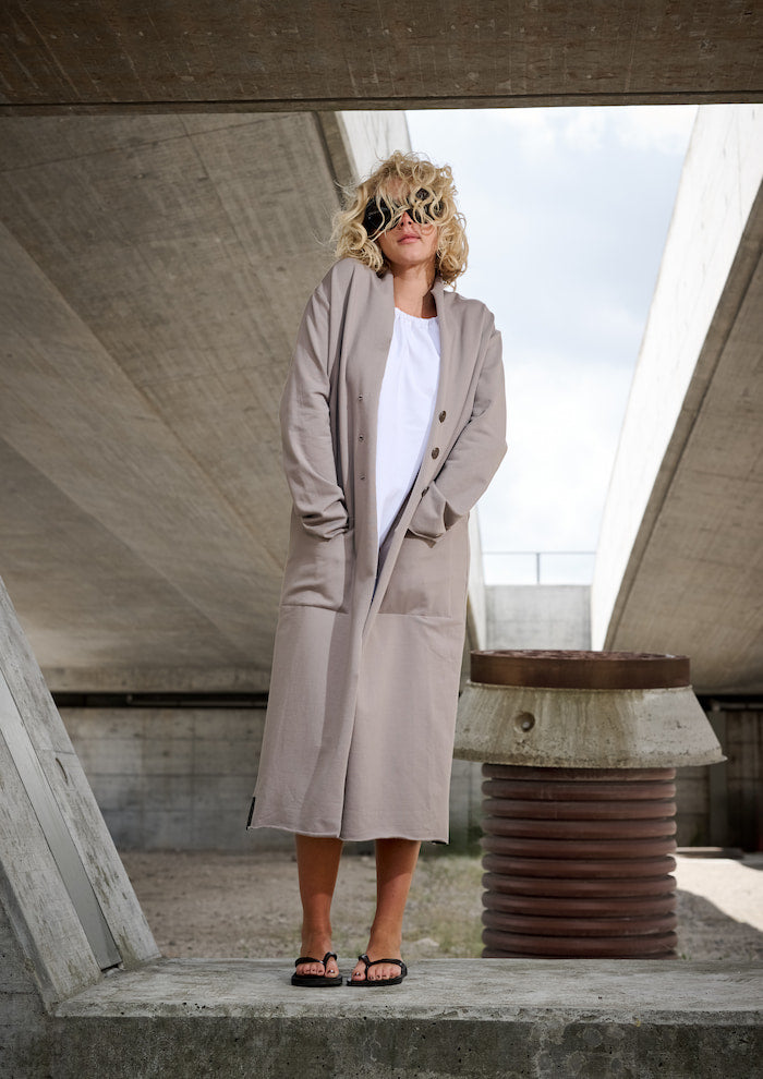 HENRIETTE STEFFENSEN COPENHAGEN LONG CARDIGAN - 77002 CARDIGANS ELEPHANT 654