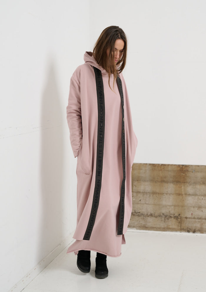 HENRIETTE STEFFENSEN COPENHAGEN LONG CARDIGAN BRASS BUTTONS - 77003 CARDIGANS NUDE 401