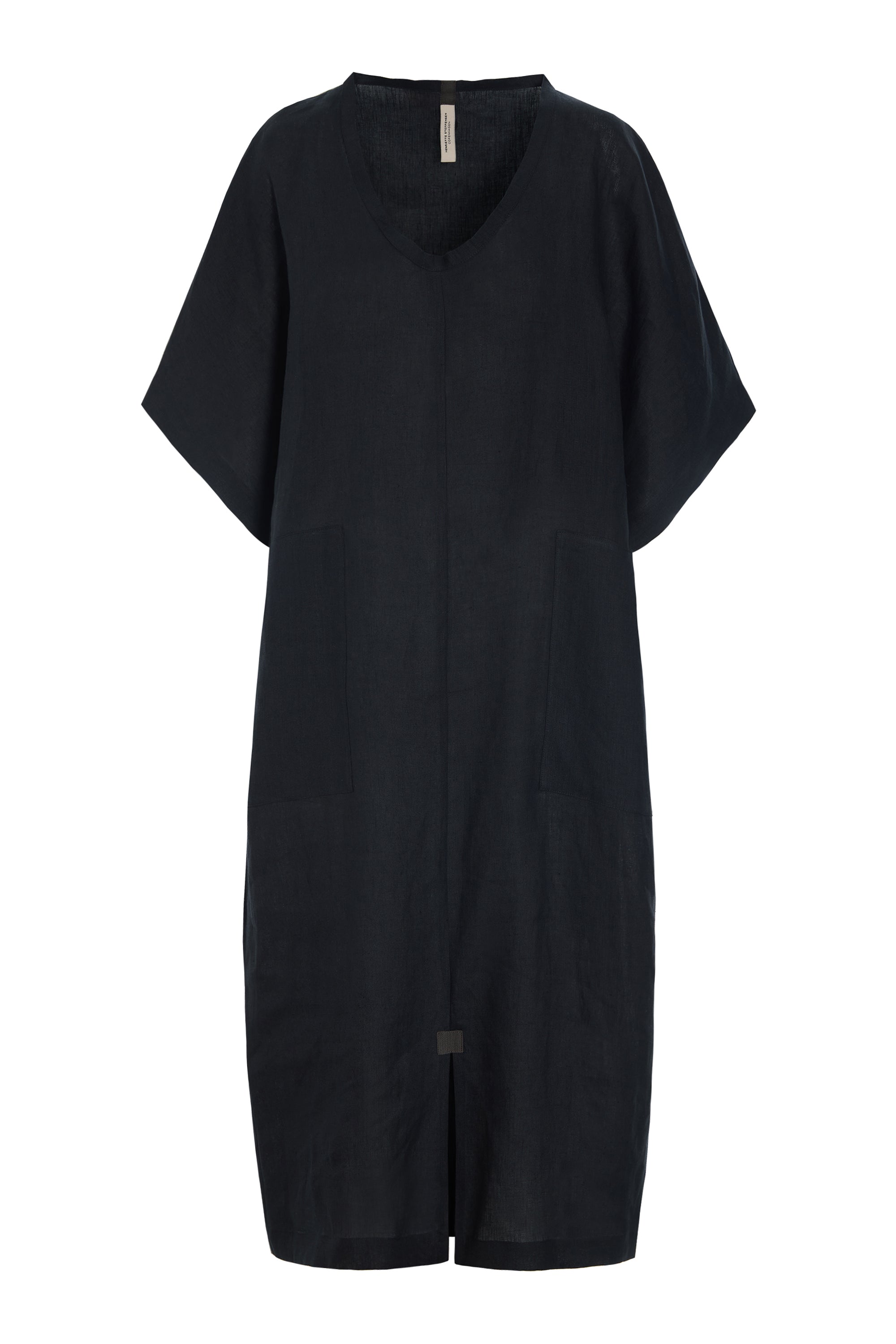 HENRIETTE STEFFENSEN COPENHAGEN LONG DRESS - 83001 KJOLER BLACK 900