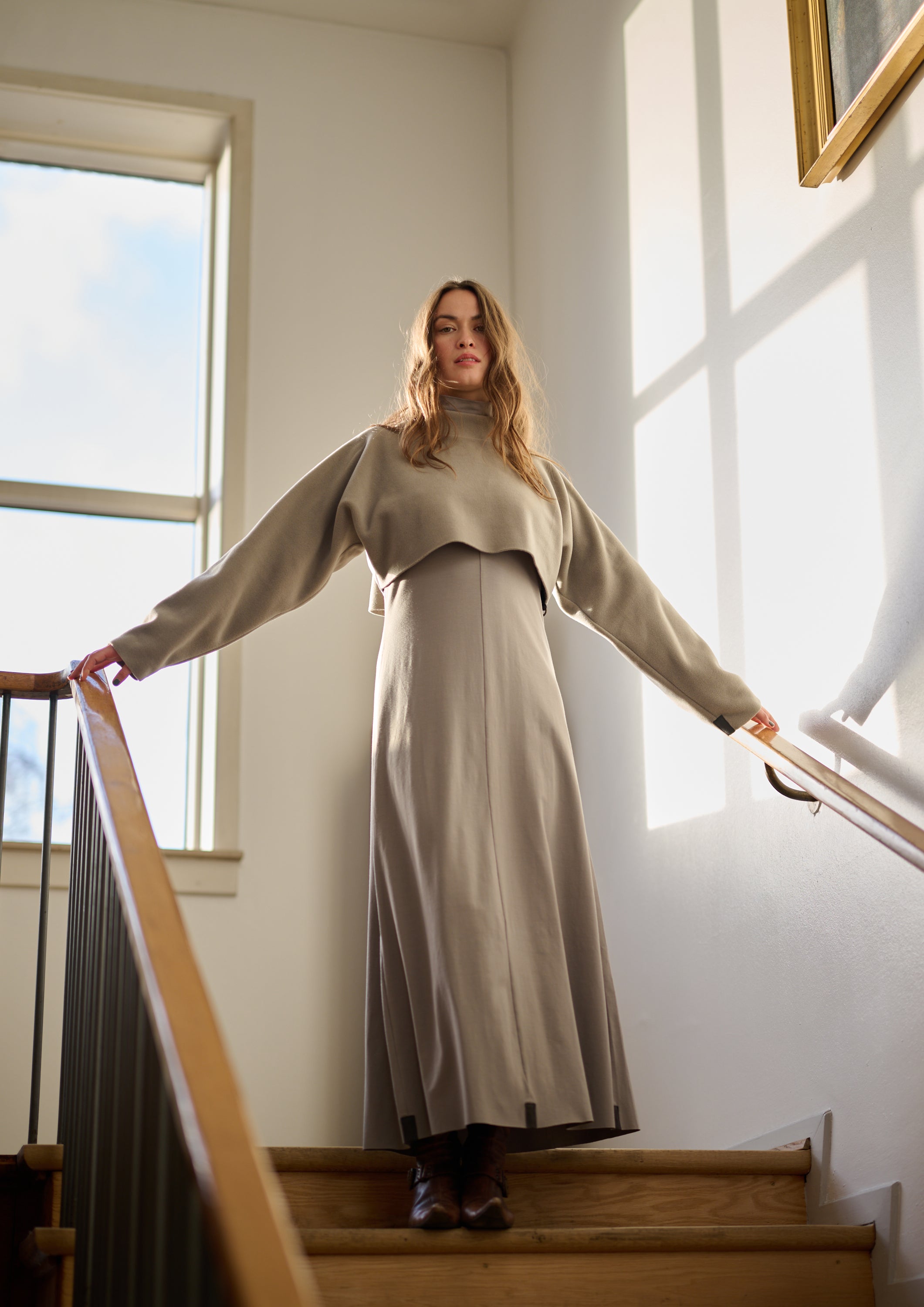 HENRIETTE STEFFENSEN COPENHAGEN LONG DRESS W/JEWELRY - 98058 KJOLER ELEPHANT 654