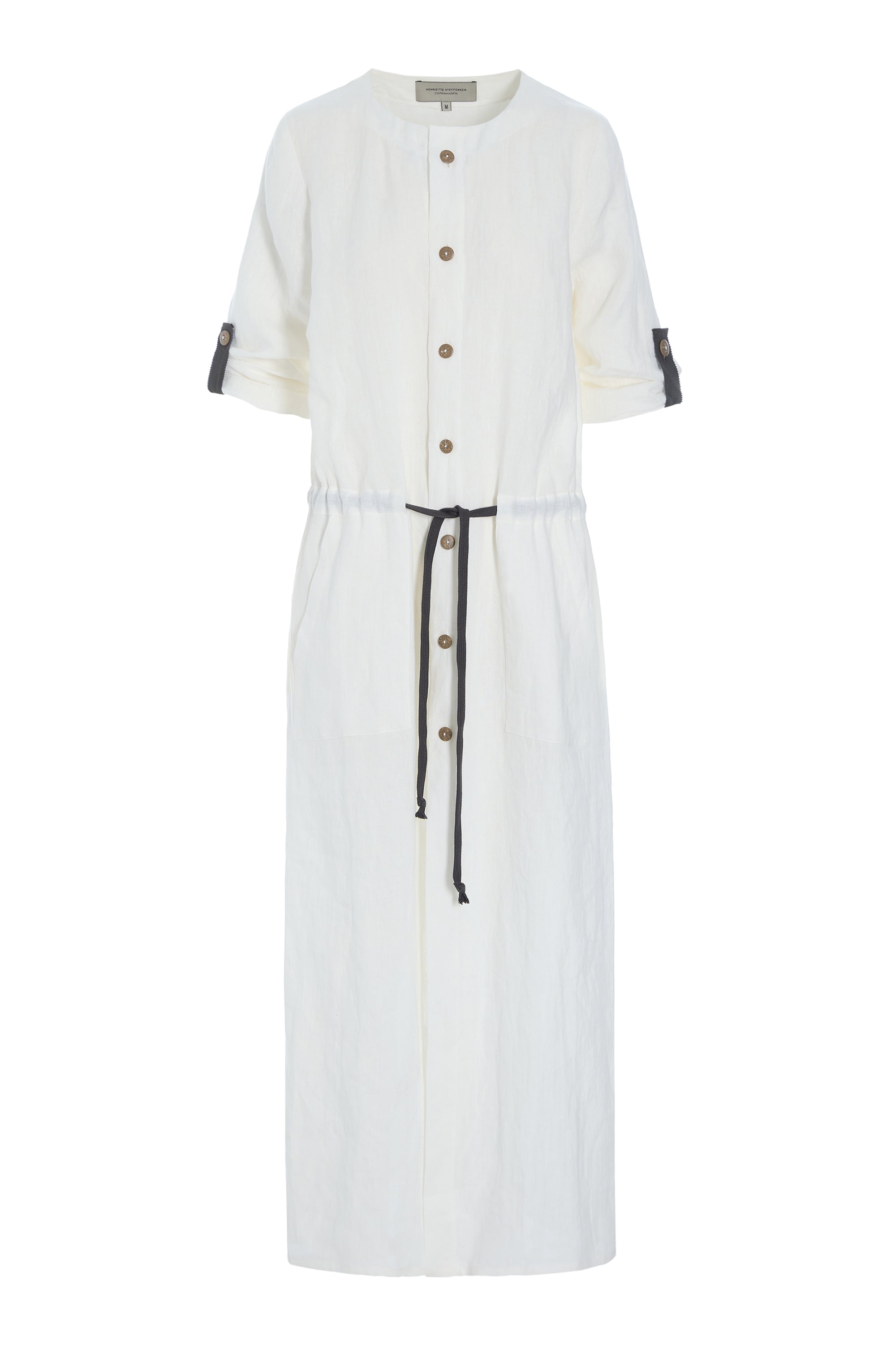 HENRIETTE STEFFENSEN COPENHAGEN LONG JACKET - 87001 JACKETS IVORY 888