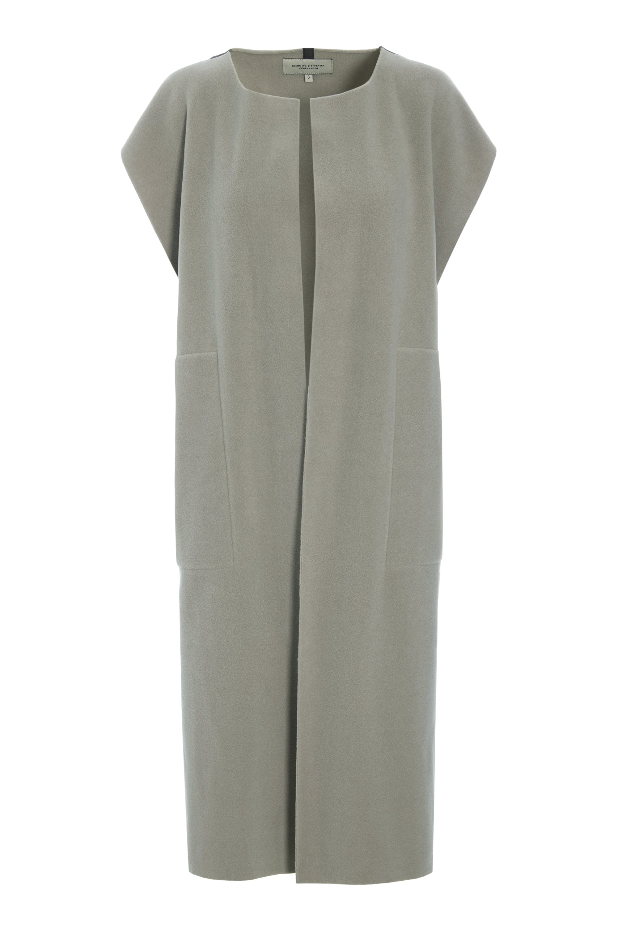 HENRIETTE STEFFENSEN COPENHAGEN LONG VEST - 7169 VESTS ELEPHANT 654