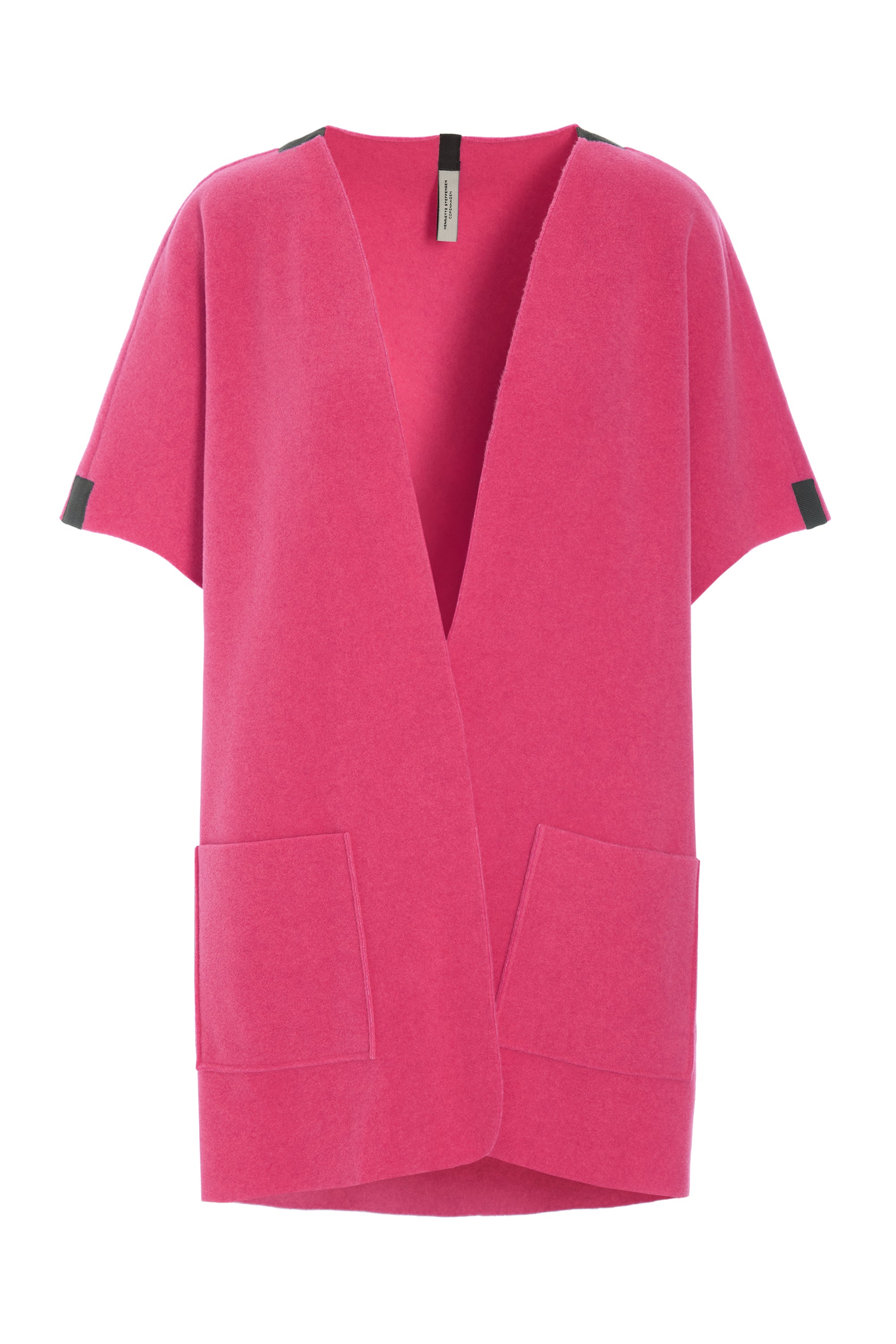 HENRIETTE STEFFENSEN COPENHAGEN LONG VEST - 7177 VESTS SUNSET PINK 357