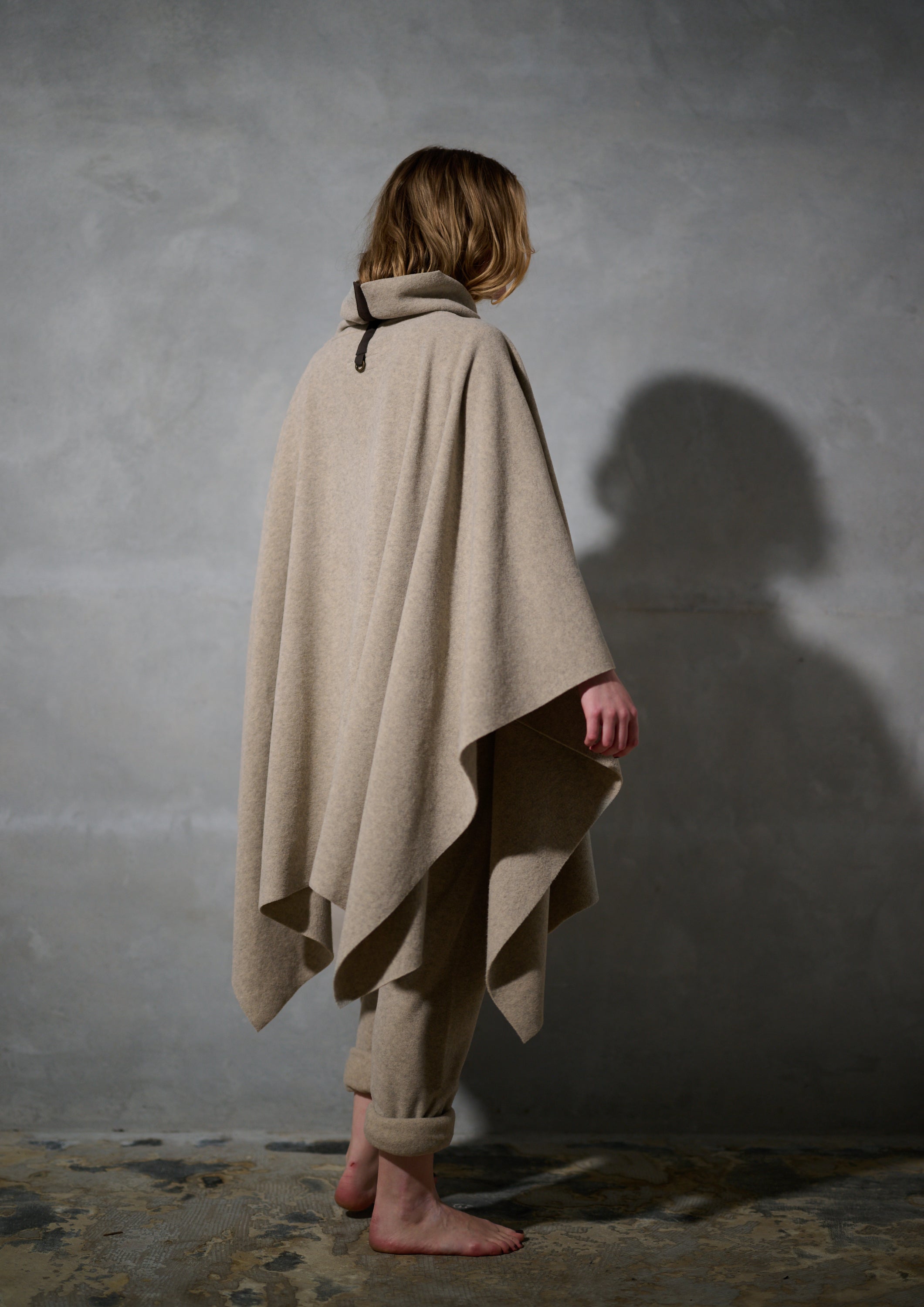 HENRIETTE STEFFENSEN COPENHAGEN LOUNGE PONCHO WOMEN - 4081 PONCHOS SAND 805