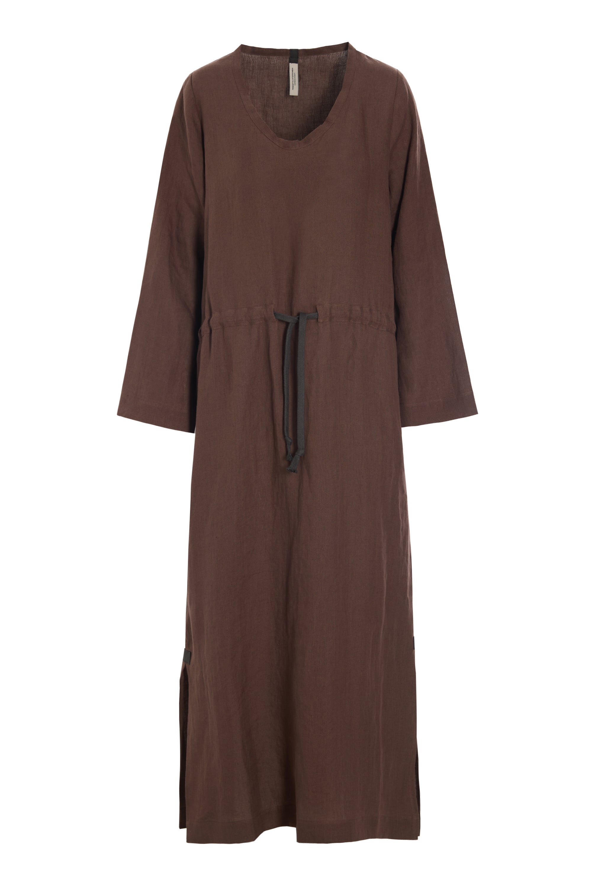 HENRIETTE STEFFENSEN COPENHAGEN MAXI DRESS - 83004 KJOLER CHOCOLATE 844