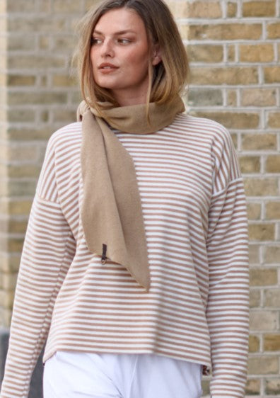 HENRIETTE STEFFENSEN COPENHAGEN MINI SCARF - 5001 SCARFS CAMEL 815