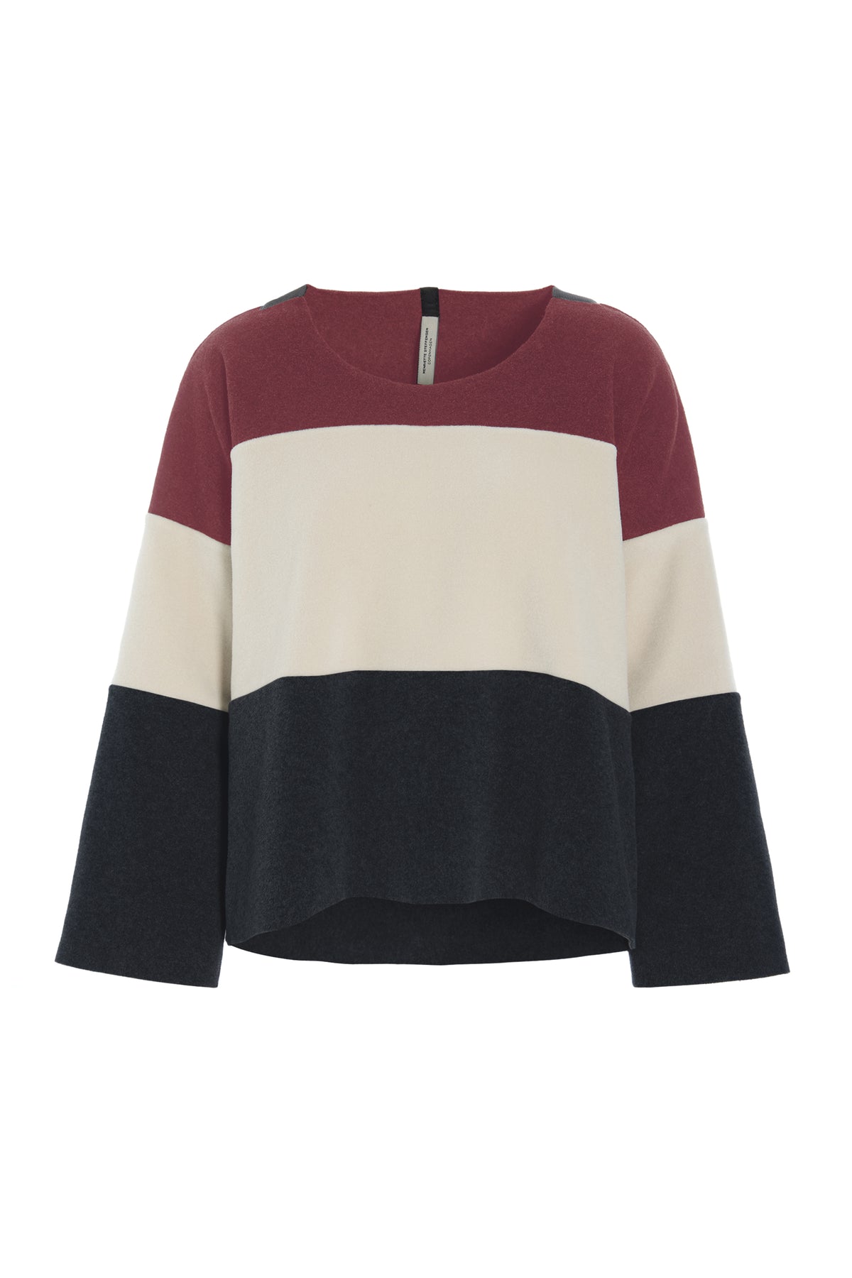 HENRIETTE STEFFENSEN COPENHAGEN MIX BLOUSE - 1416 BLUSER COOL COLORS BDX 536