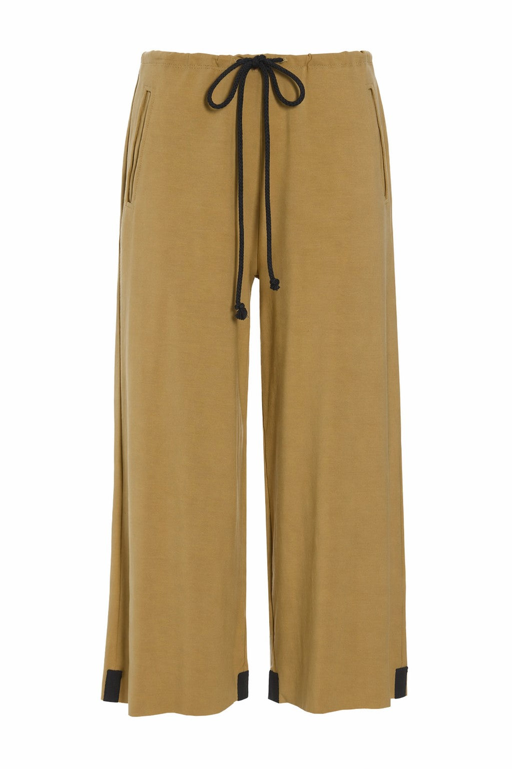 HENRIETTE STEFFENSEN COPENHAGEN NO WASTE FLARE TROUSERS - 99022NW BUKSER CAMEL 815