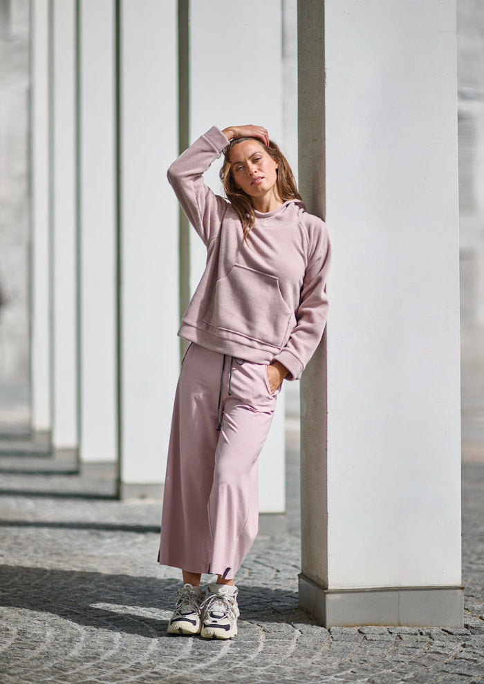 HENRIETTE STEFFENSEN COPENHAGEN NO WASTE FLARE TROUSERS - 99022NW BUKSER NUDE 401