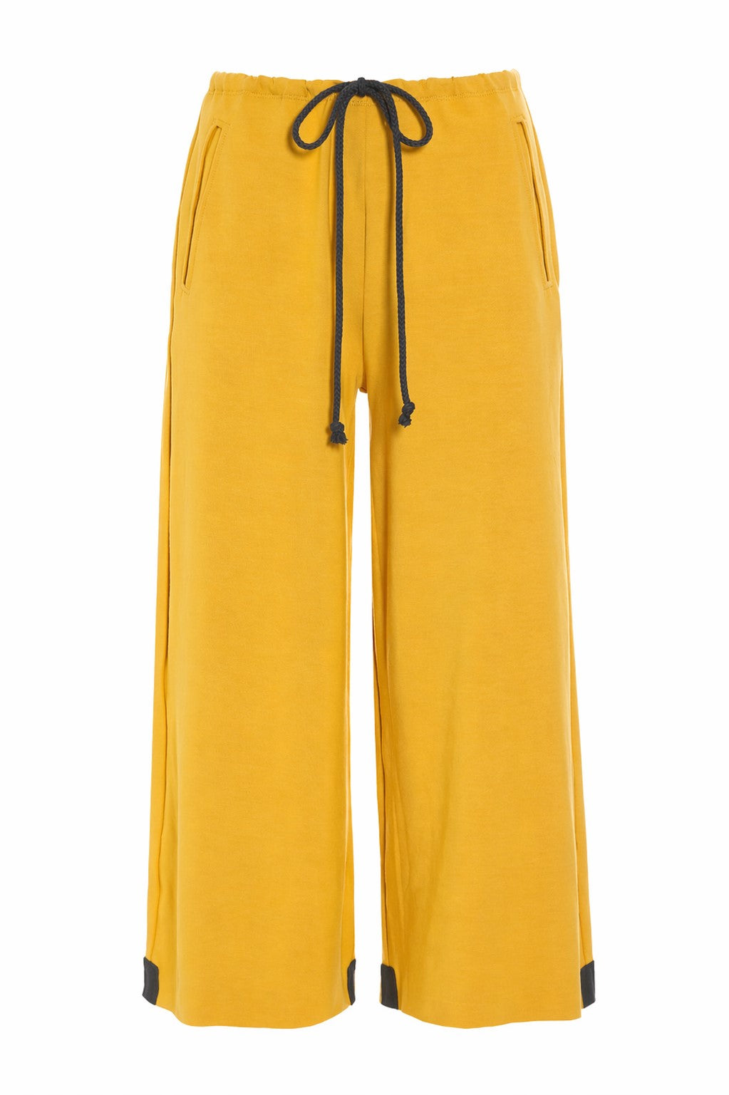 HENRIETTE STEFFENSEN COPENHAGEN NO WASTE FLARE TROUSERS - 99022NW BUKSER SAFRAN 701