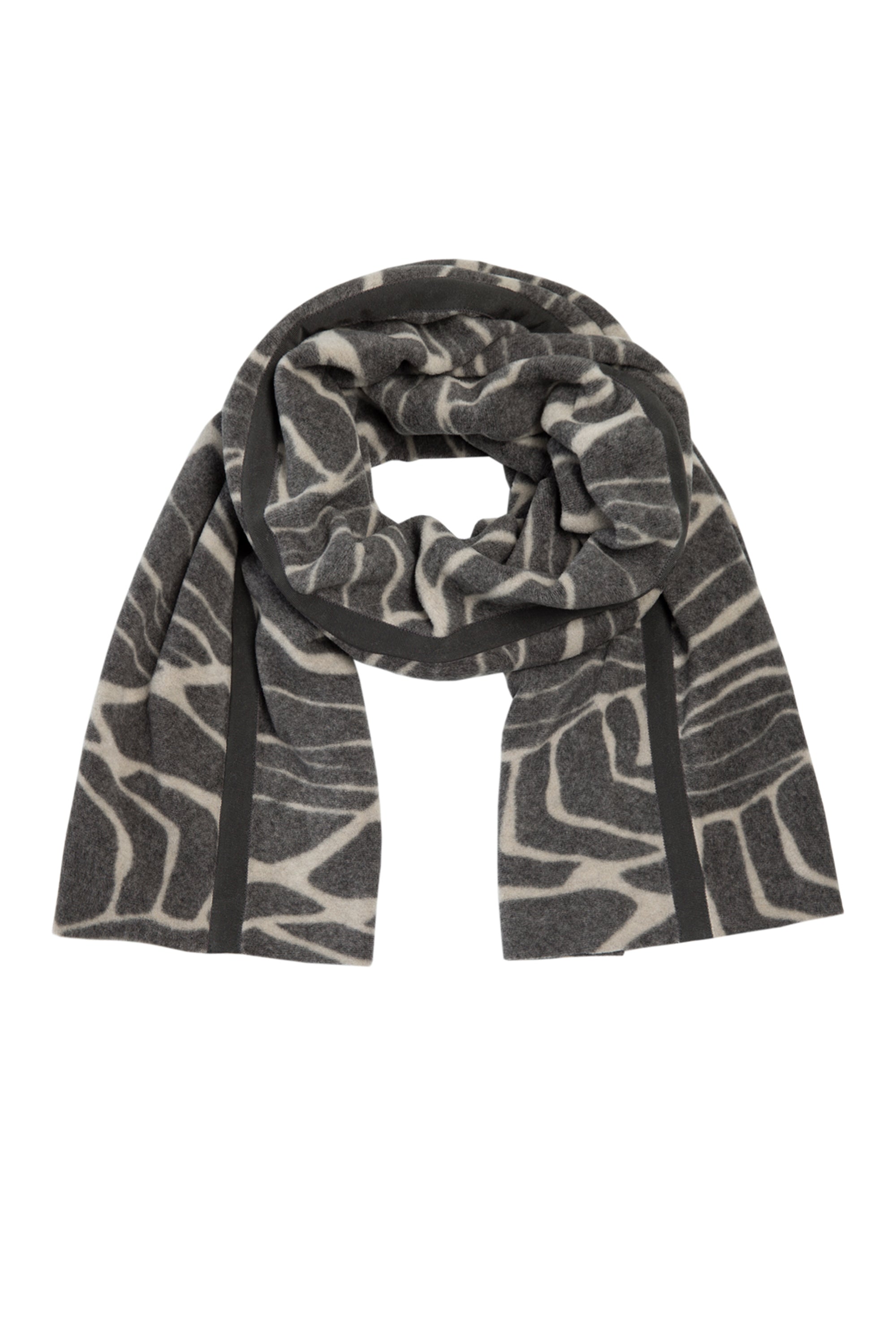 HENRIETTE STEFFENSEN COPENHAGEN NO WASTE SCARF - 4049P SCARFS LEAVES