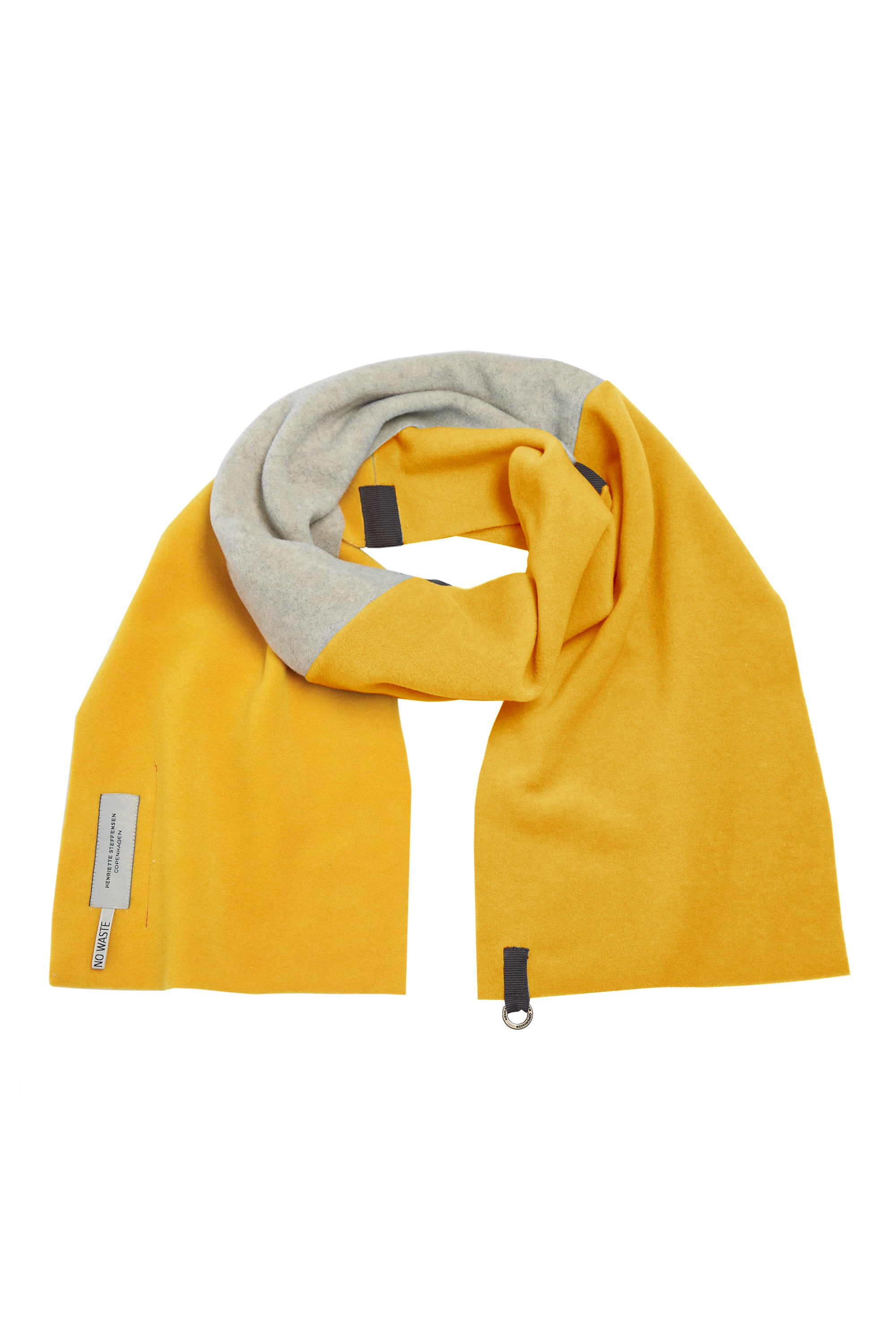 HENRIETTE STEFFENSEN COPENHAGEN NO WASTE SCARF - 4098 SCARFS SAFRAN/SAND 687
