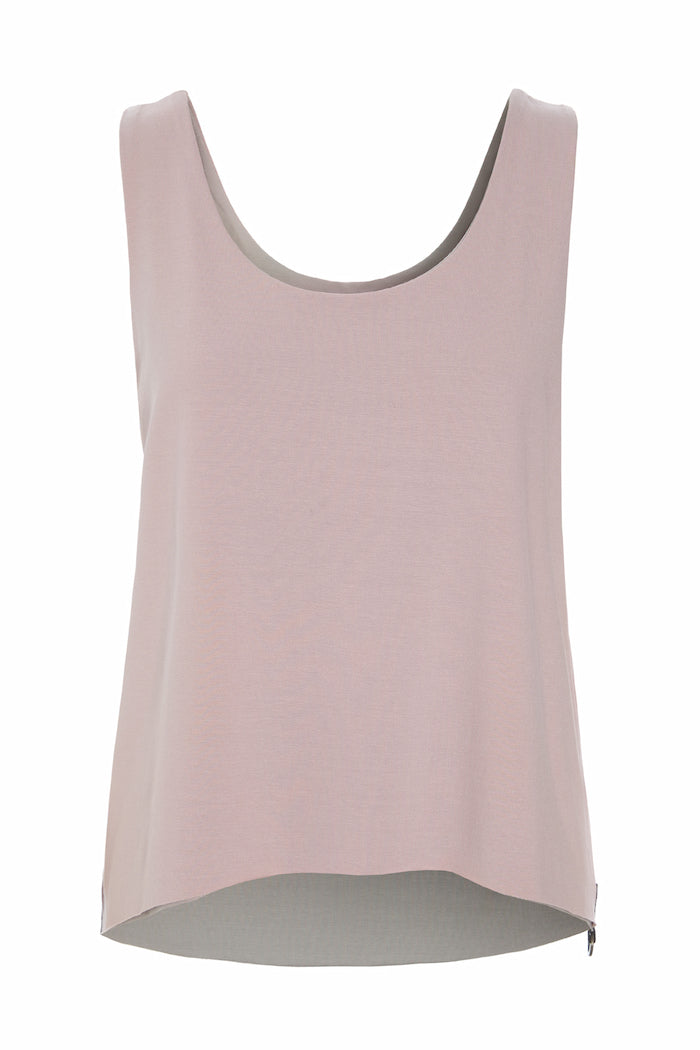 HENRIETTE STEFFENSEN COPENHAGEN NO WASTE TOP - 96093NW T-SHIRTS NUDE/SAND 458