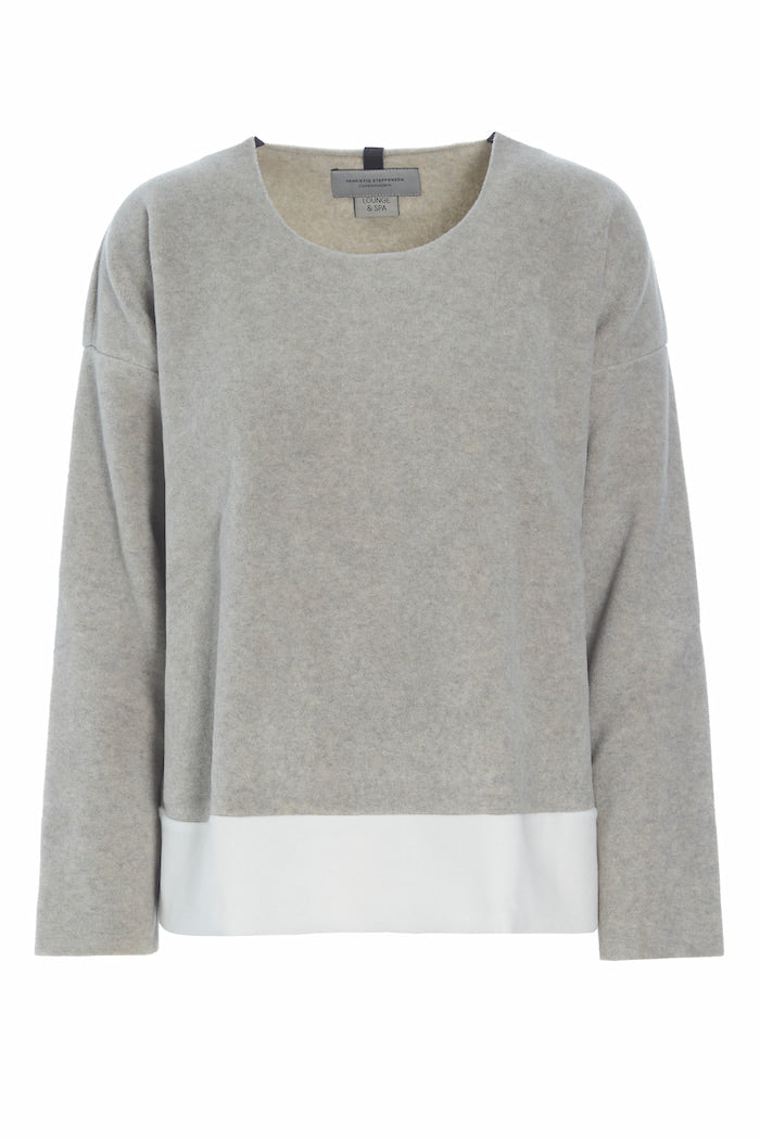 HENRIETTE STEFFENSEN COPENHAGEN ONE SIZE BLOUSE WOMEN - 1335 BLOUSES & SWEATERS SAND/OFF WHITE 450