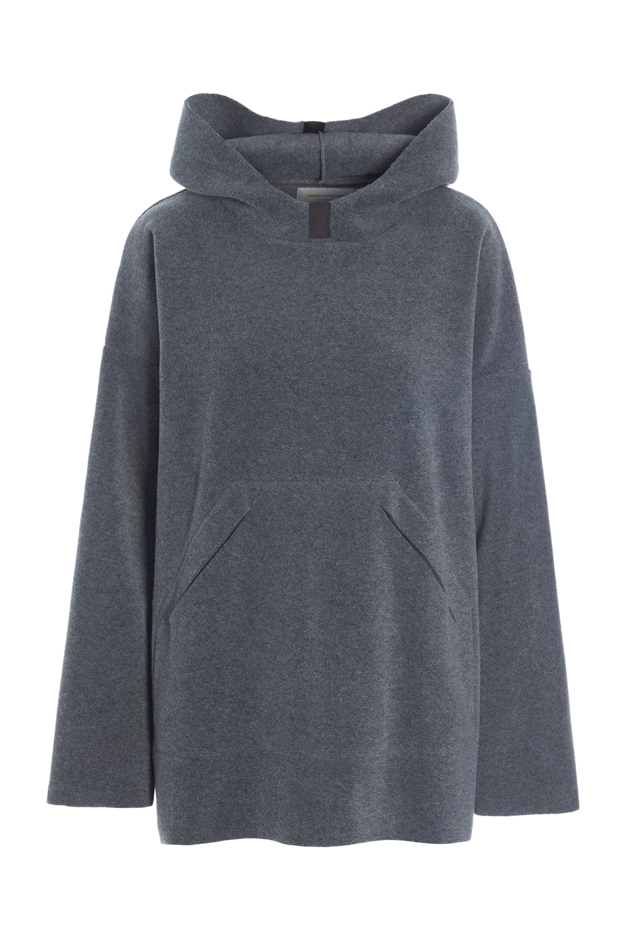 HENRIETTE STEFFENSEN COPENHAGEN OVERSIZE HOODIE - 7160 HOODIES GREY 905