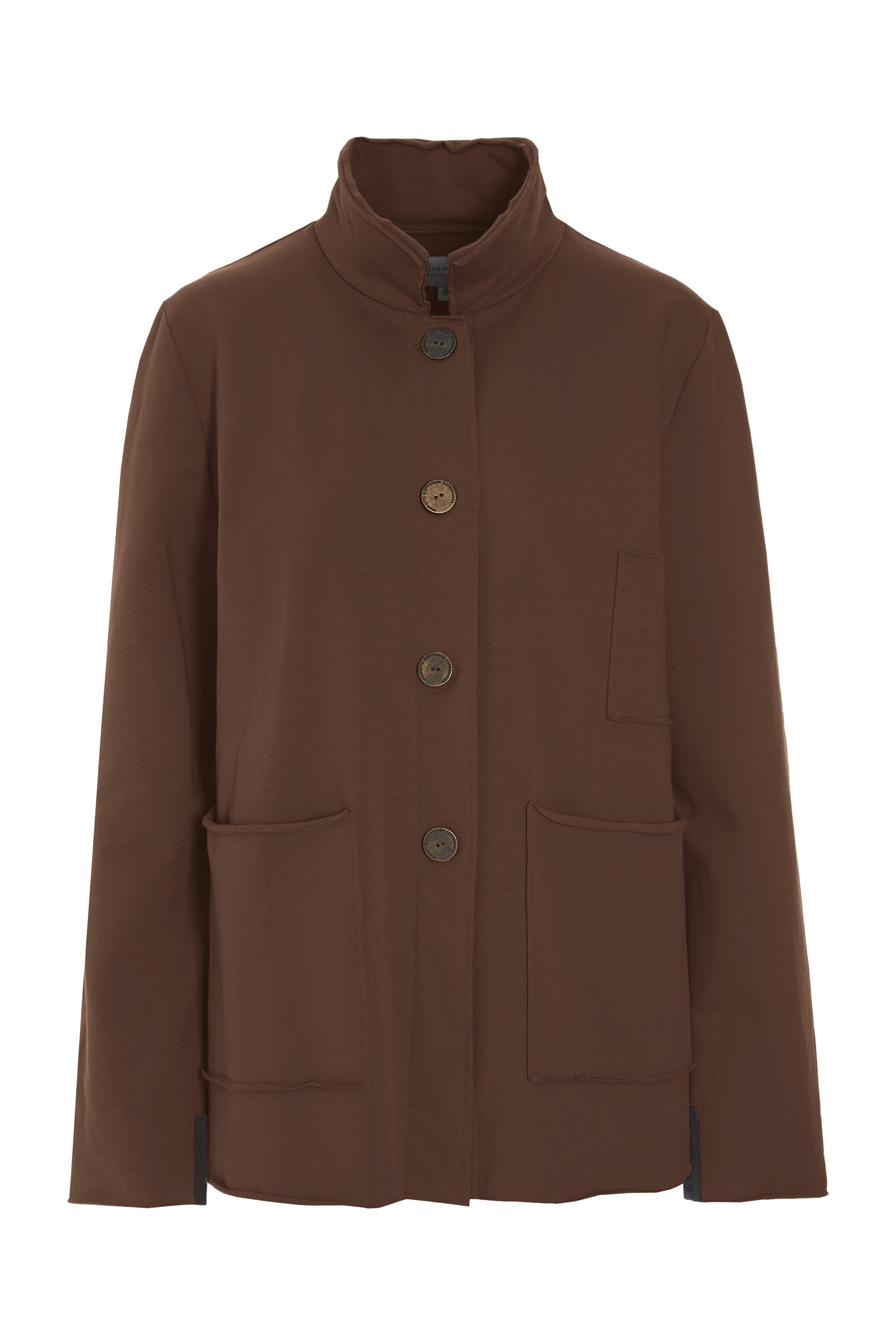 HENRIETTE STEFFENSEN COPENHAGEN SAFARI JACKET - 77004 CARDIGANS CHOKOLATE 844