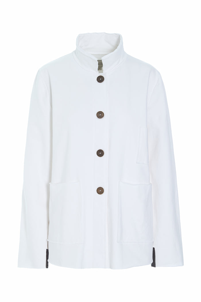 HENRIETTE STEFFENSEN COPENHAGEN SAFARI JACKET - 77004 CARDIGANS WHITE 816