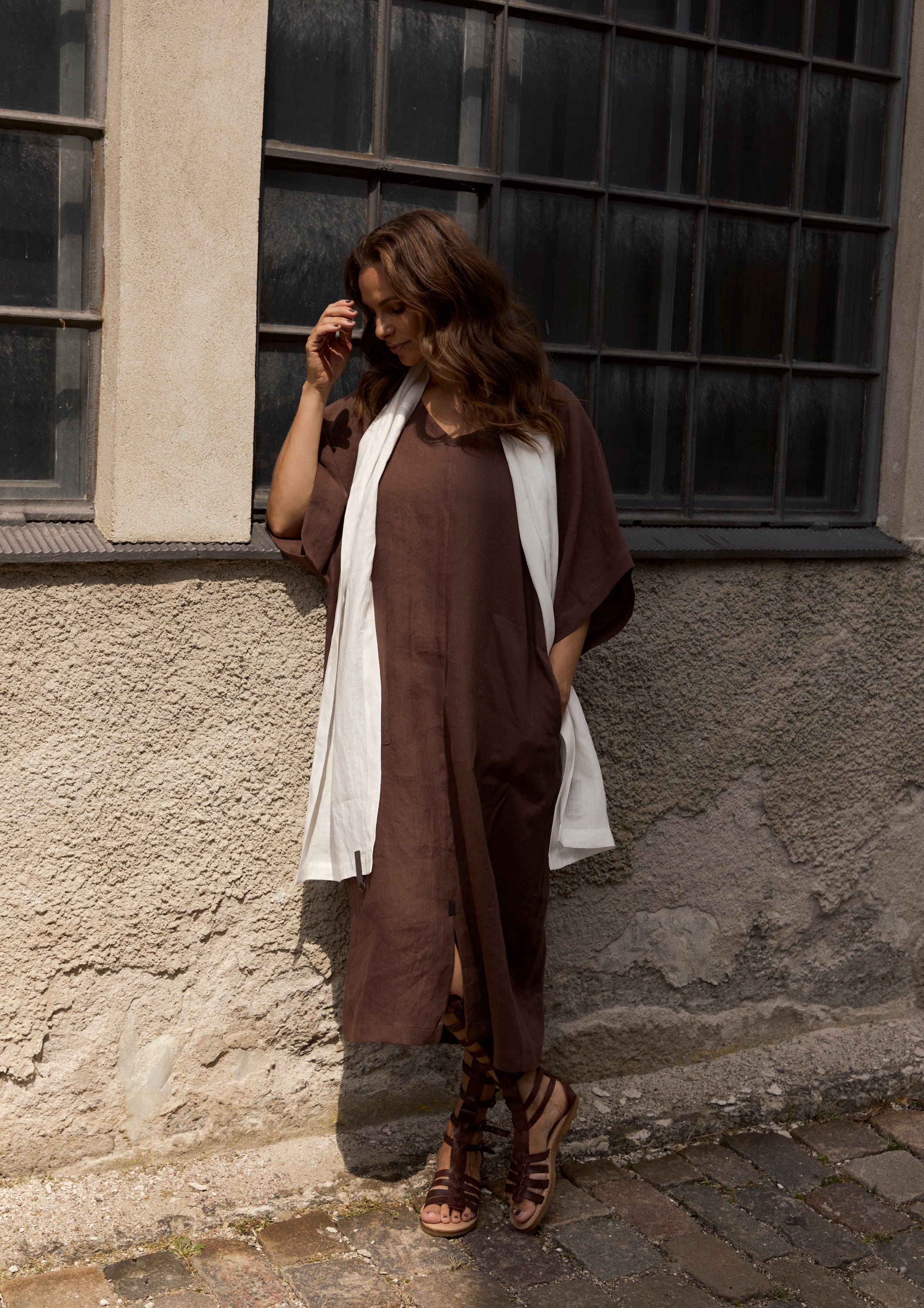 HENRIETTE STEFFENSEN COPENHAGEN SCARF - 84002 SCARFS IVORY 888