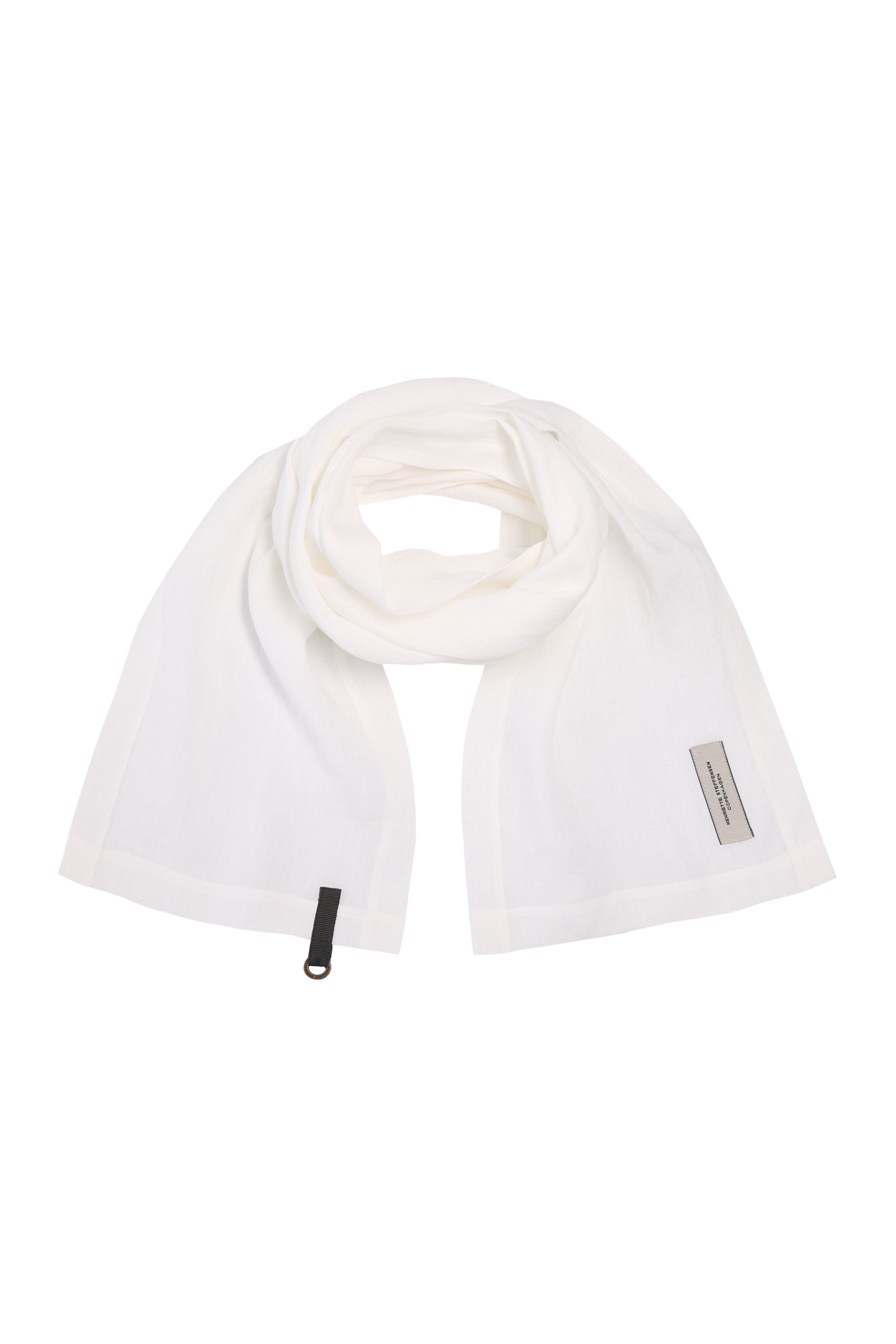 HENRIETTE STEFFENSEN COPENHAGEN SCARF - 84002 SCARFS IVORY 888