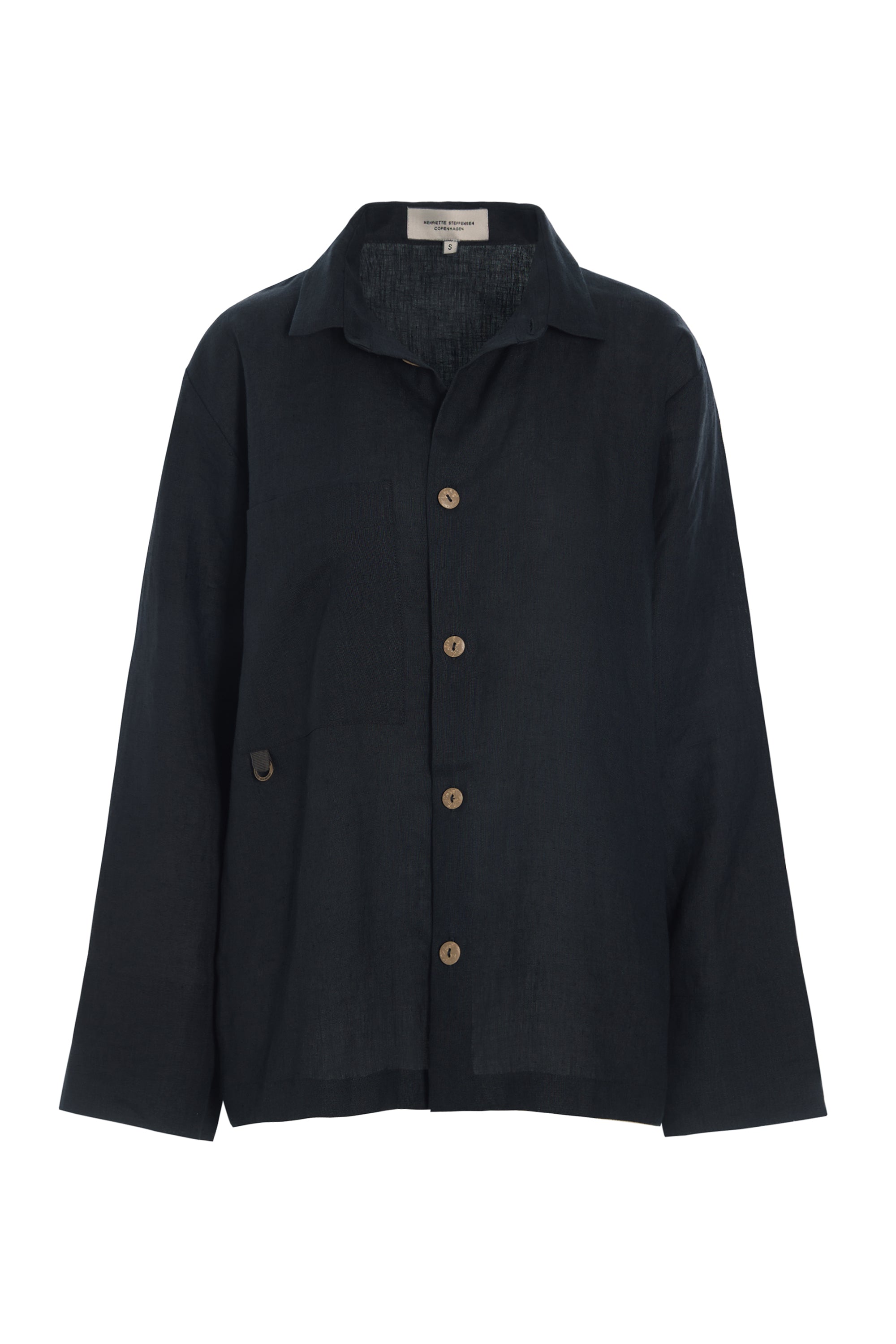 HENRIETTE STEFFENSEN COPENHAGEN SHIRT - 81000 SKJORTE BLACK 900