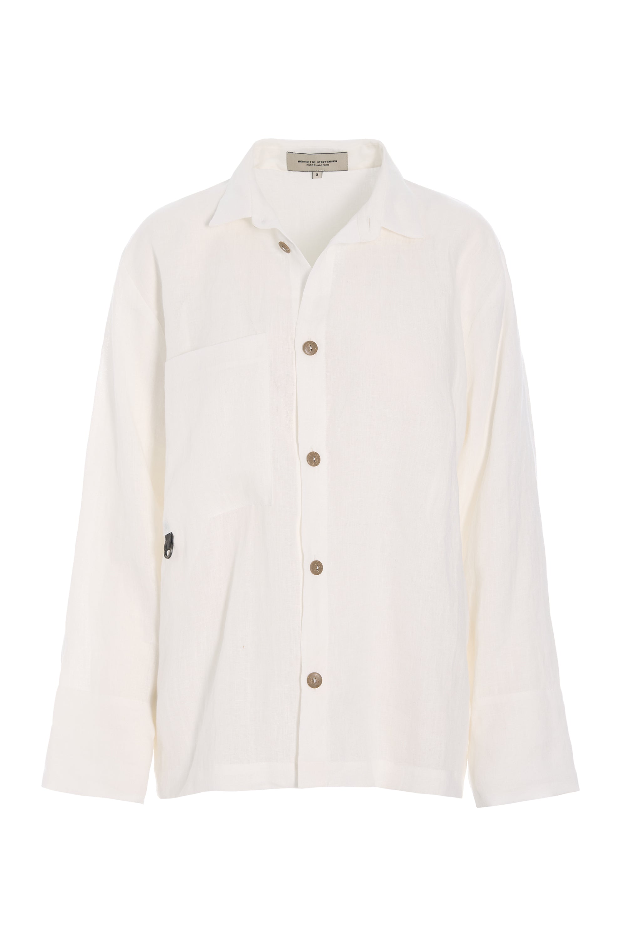 HENRIETTE STEFFENSEN COPENHAGEN SHIRT - 81000 SKJORTE IVORY 888