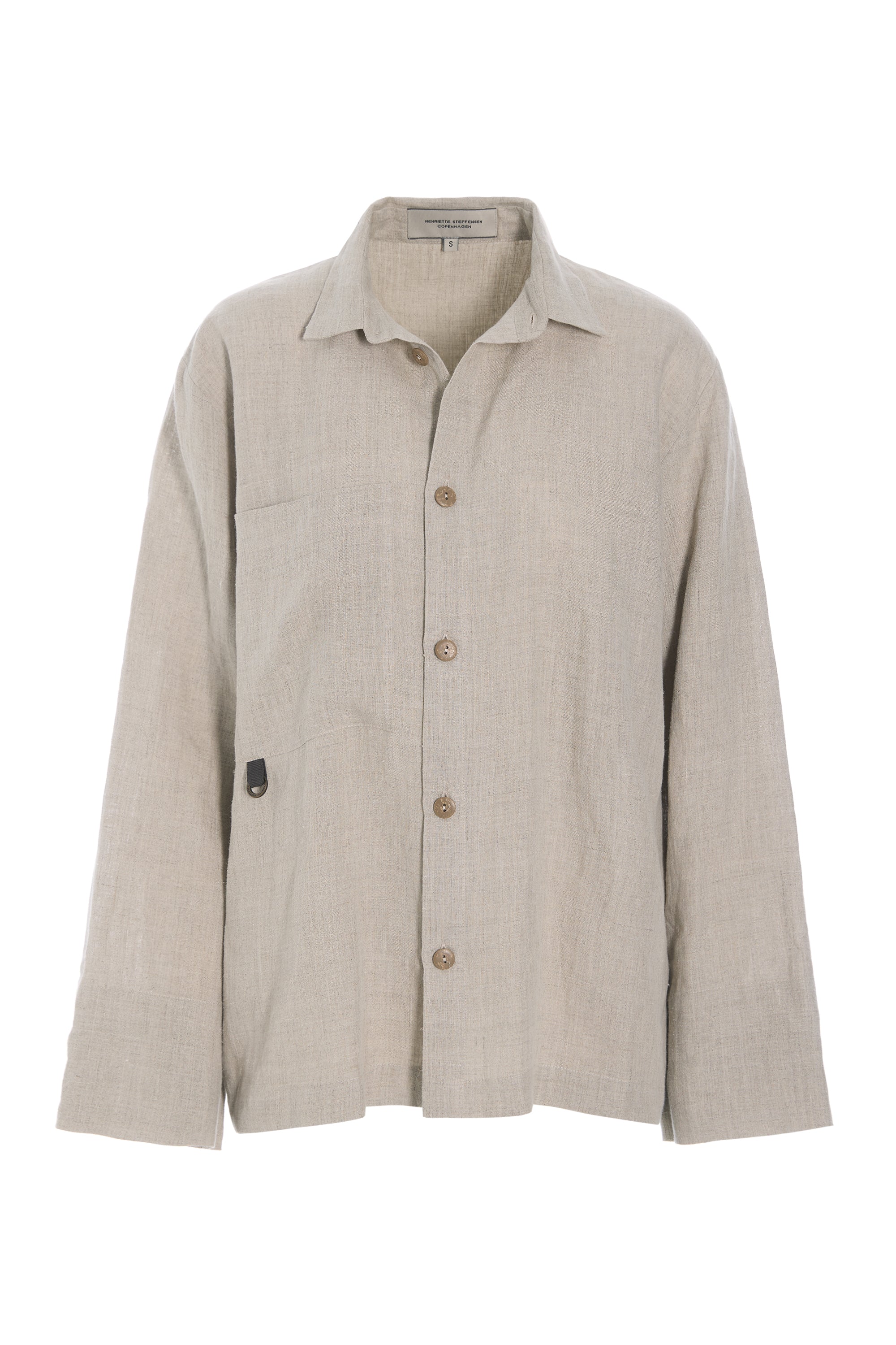 HENRIETTE STEFFENSEN COPENHAGEN SHIRT - 81000 SKJORTE NATURE 446