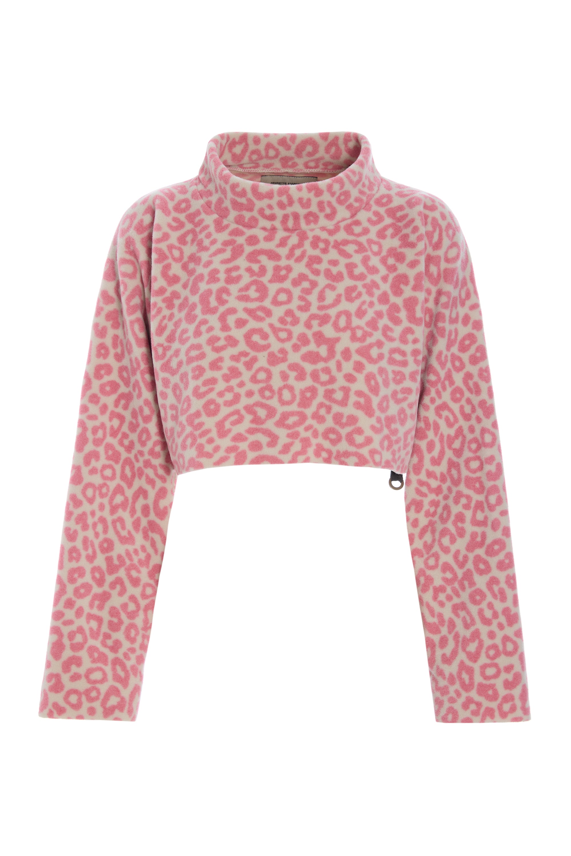 HENRIETTE STEFFENSEN COPENHAGEN SHORT PULLOVER - 1372P BLUSER PINK LEO 358