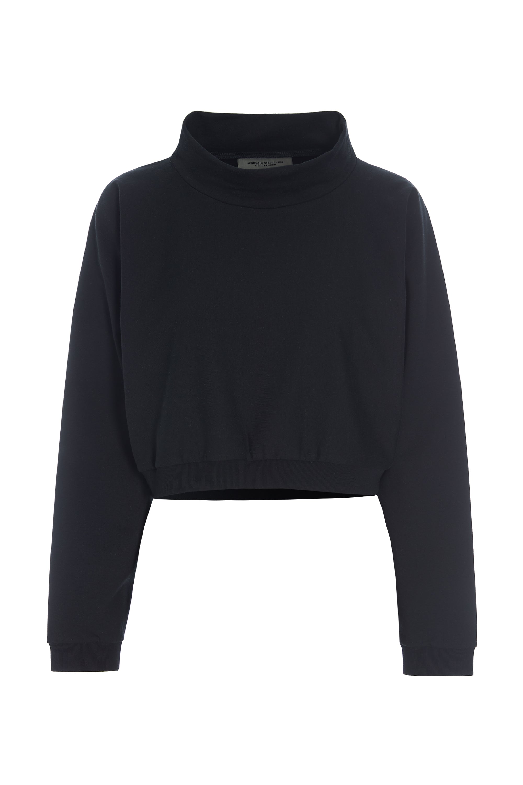 HENRIETTE STEFFENSEN COPENHAGEN SHORT PULLOVER - 71016 BLACK 900