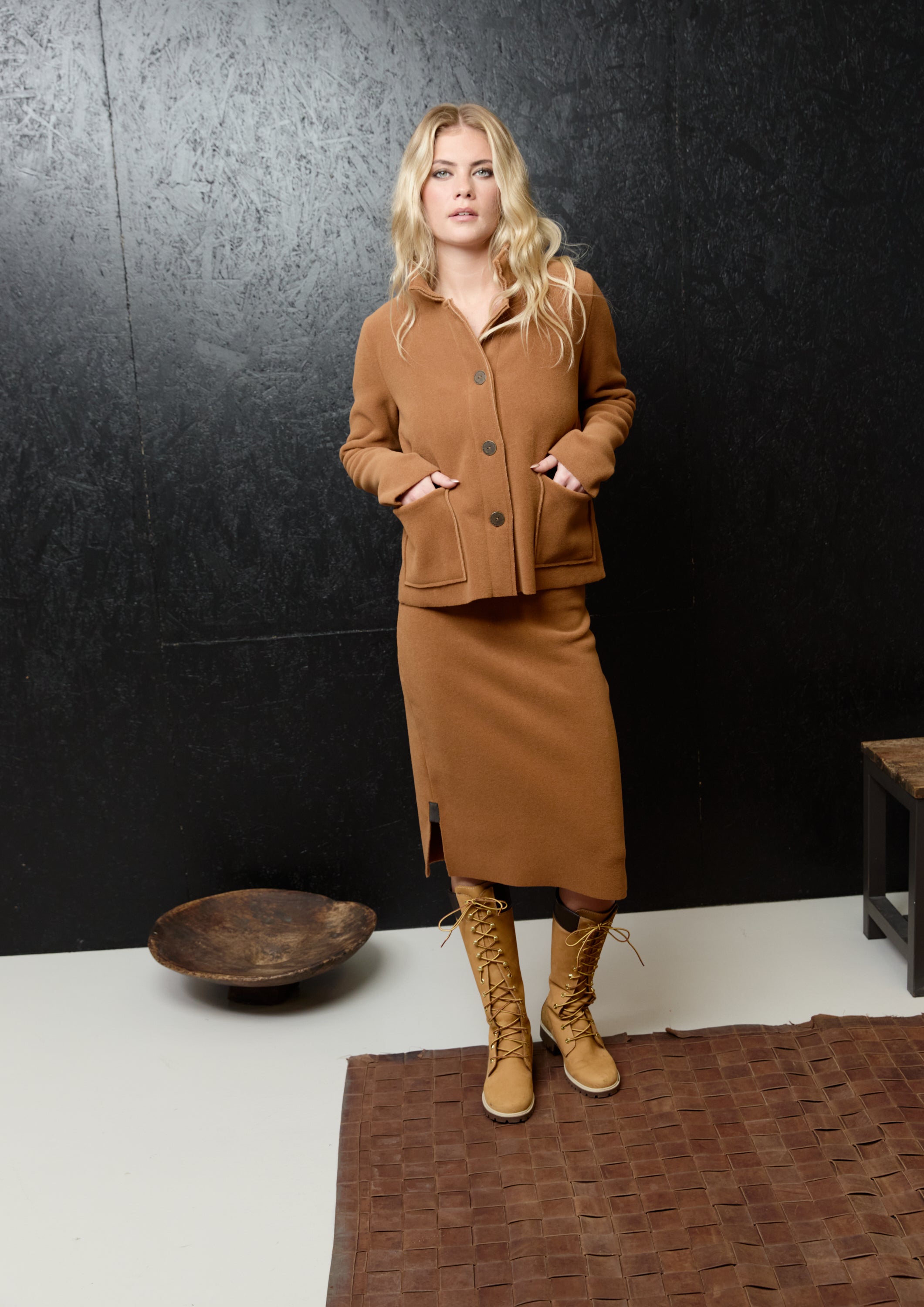 HENRIETTE STEFFENSEN COPENHAGEN SKIRT - 3220 NEDERDELE RUST 706
